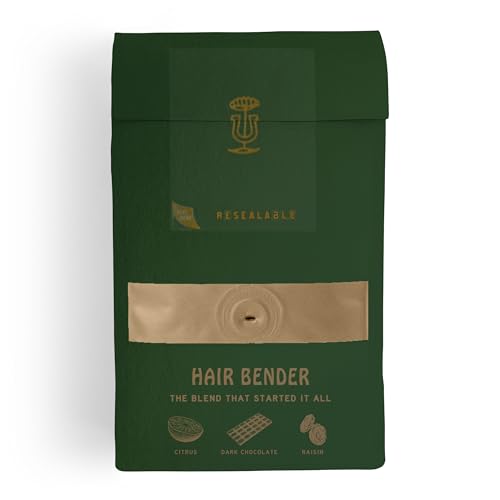 Stumptown Coffee Roasters, Medium Roast Whole Bean Coffee, 100% Arabica Coffee - Hair Bender 12 Ounce Bag with Flavor Notes of Citrus and Dark Chocolate