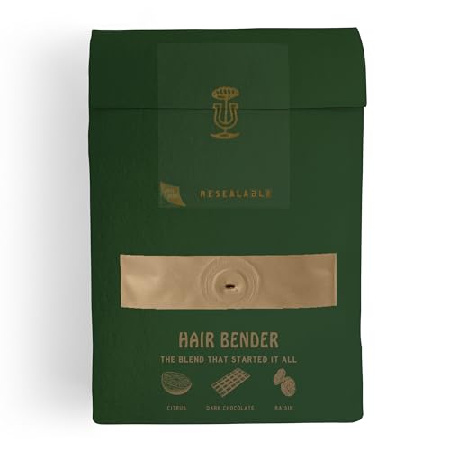 Stumptown Coffee Roasters, Medium Roast Whole Bean Coffee, 100% Arabica Coffee - Hair Bender 12 Ounce Bag with Flavor Notes of Citrus and Dark Chocolate