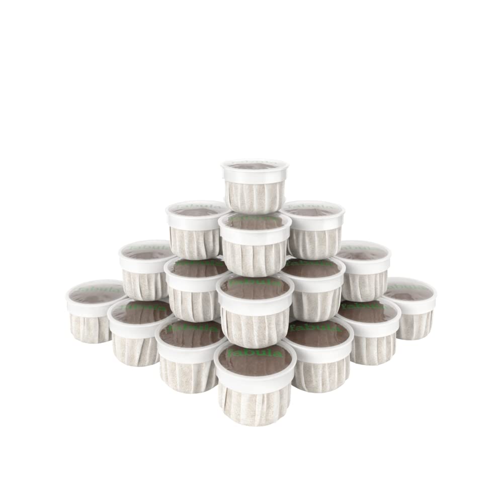 Fabula USDA Organic Coffee Pods for Keurig, Keurig 2 Machines, Medium Roast, Low Acid Coffee K-Cups, 24 Ct, Single Origin - Mold Free - Non-GMO Kcups, Compostable, Biodegradable