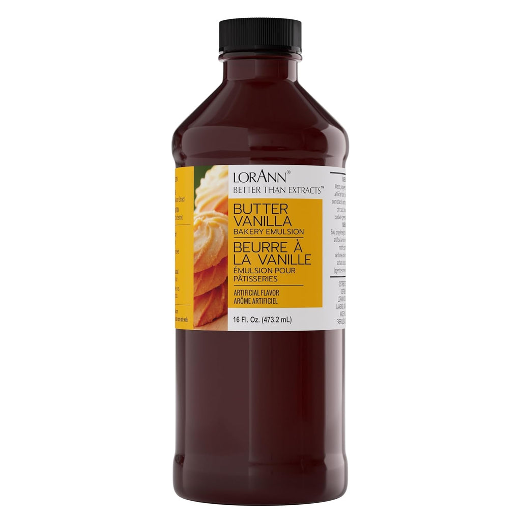 LorAnn Oils Coffee Bakery Emulsion: True Essence, Ideal for Boosting Fruit Tones in Cakes, Cookies & Desserts, Gluten-Free, Keto-Friendly, Extract Substitute Essential for Your Kitchen, 4 Oz