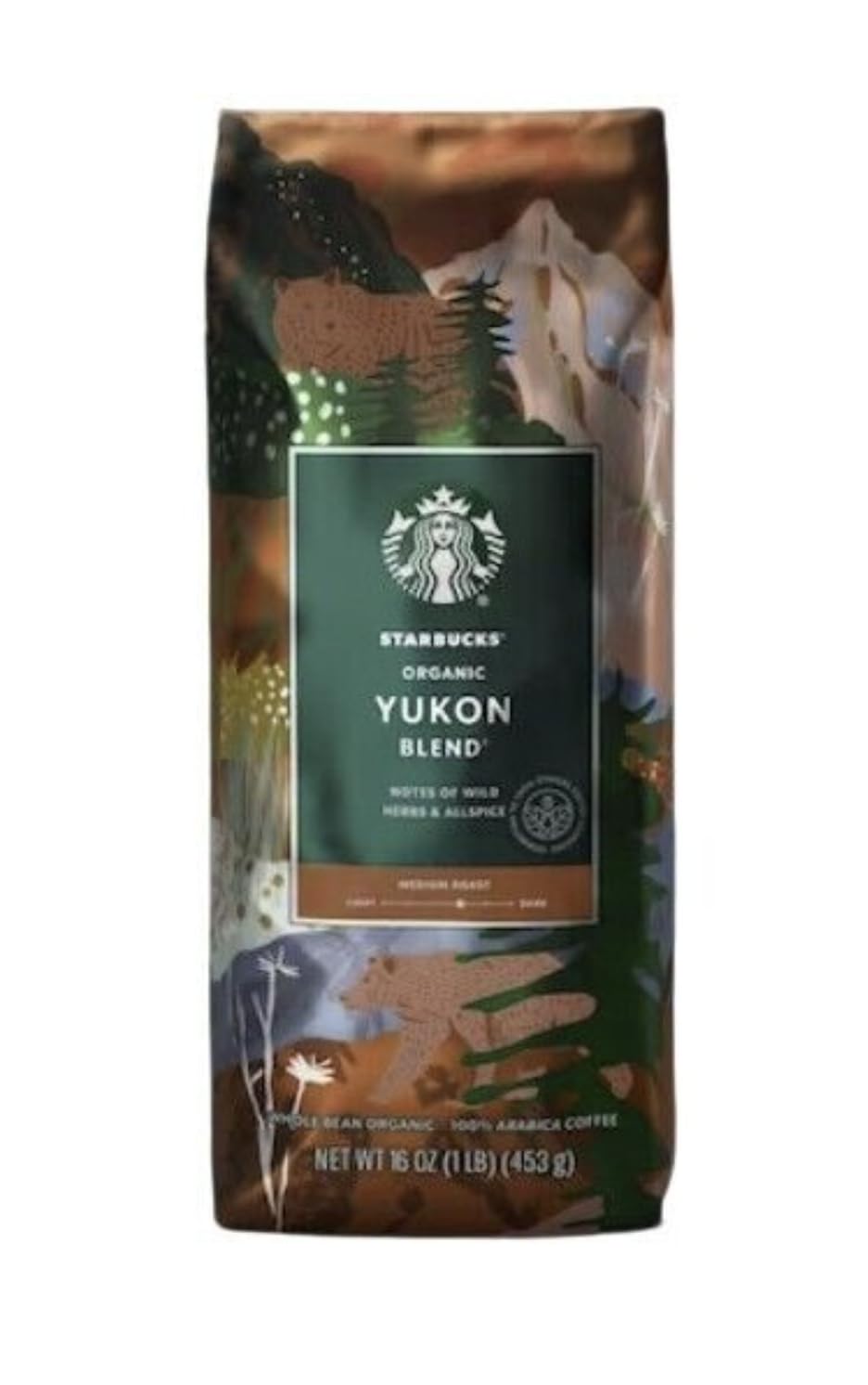Starbucks Whole Coffee Beans, Medium Roast Hot or Iced Coffee, Pike Place Roast, 28 oz