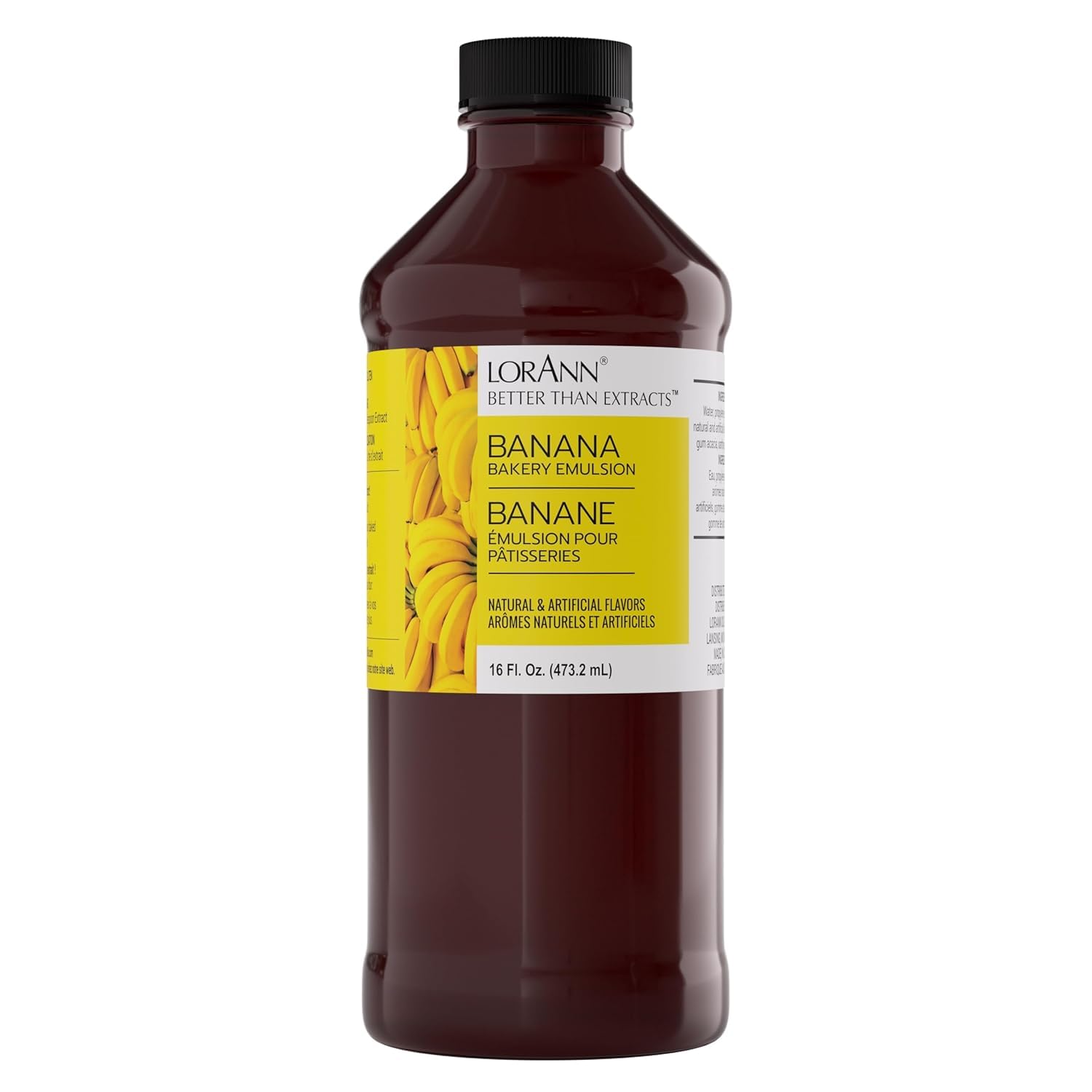 LorAnn Oils Coffee Bakery Emulsion: True Essence, Ideal for Boosting Fruit Tones in Cakes, Cookies & Desserts, Gluten-Free, Keto-Friendly, Extract Substitute Essential for Your Kitchen, 4 Oz