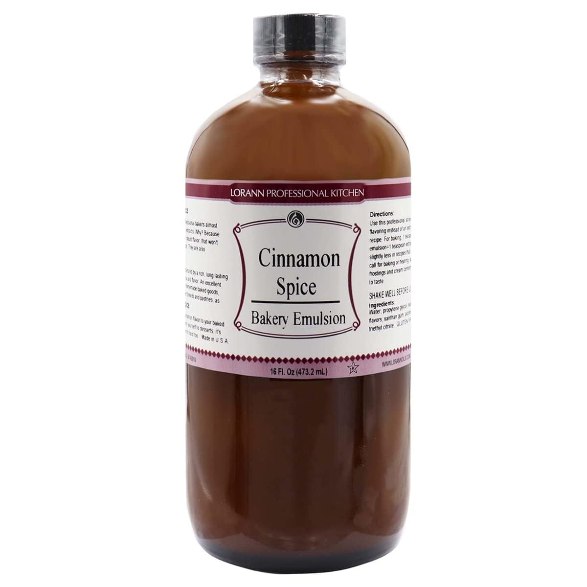 LorAnn Oils Coffee Bakery Emulsion: True Essence, Ideal for Boosting Fruit Tones in Cakes, Cookies & Desserts, Gluten-Free, Keto-Friendly, Extract Substitute Essential for Your Kitchen, 4 Oz