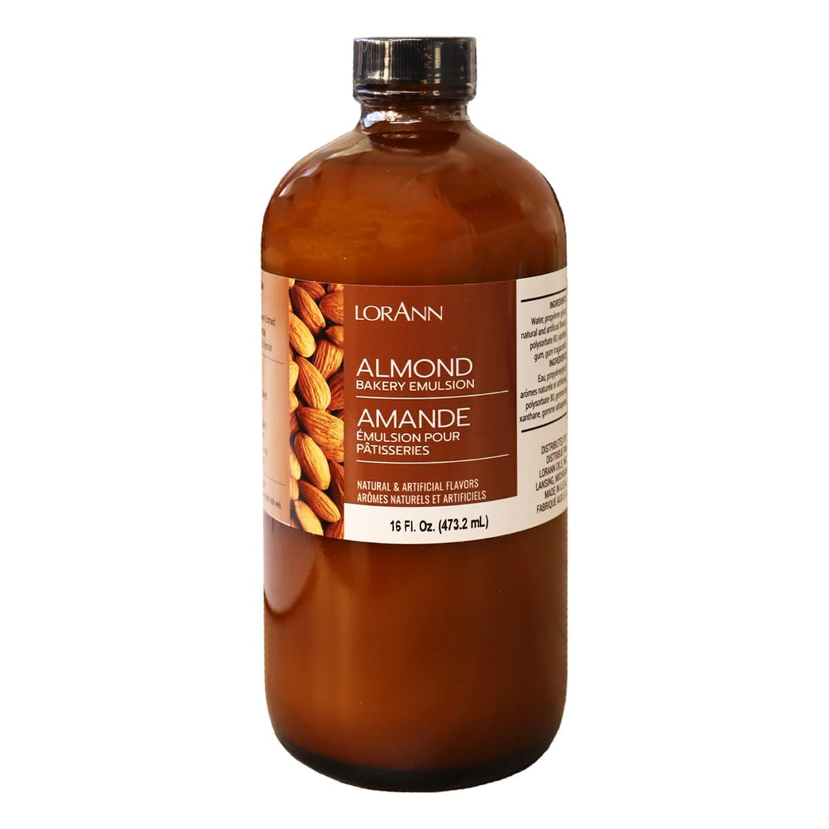 LorAnn Oils Coffee Bakery Emulsion: True Essence, Ideal for Boosting Fruit Tones in Cakes, Cookies & Desserts, Gluten-Free, Keto-Friendly, Extract Substitute Essential for Your Kitchen, 4 Oz