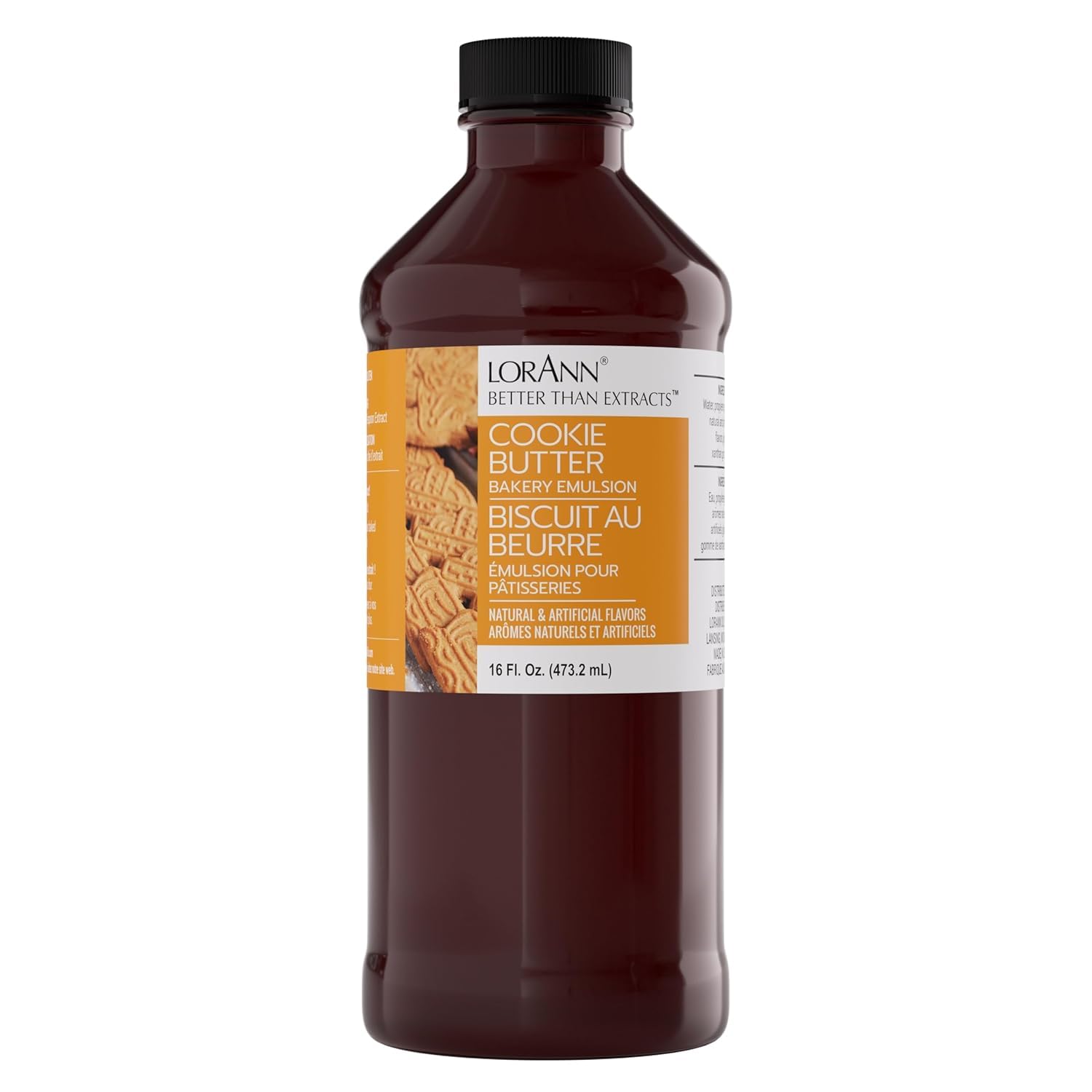 LorAnn Oils Coffee Bakery Emulsion: True Essence, Ideal for Boosting Fruit Tones in Cakes, Cookies & Desserts, Gluten-Free, Keto-Friendly, Extract Substitute Essential for Your Kitchen, 4 Oz