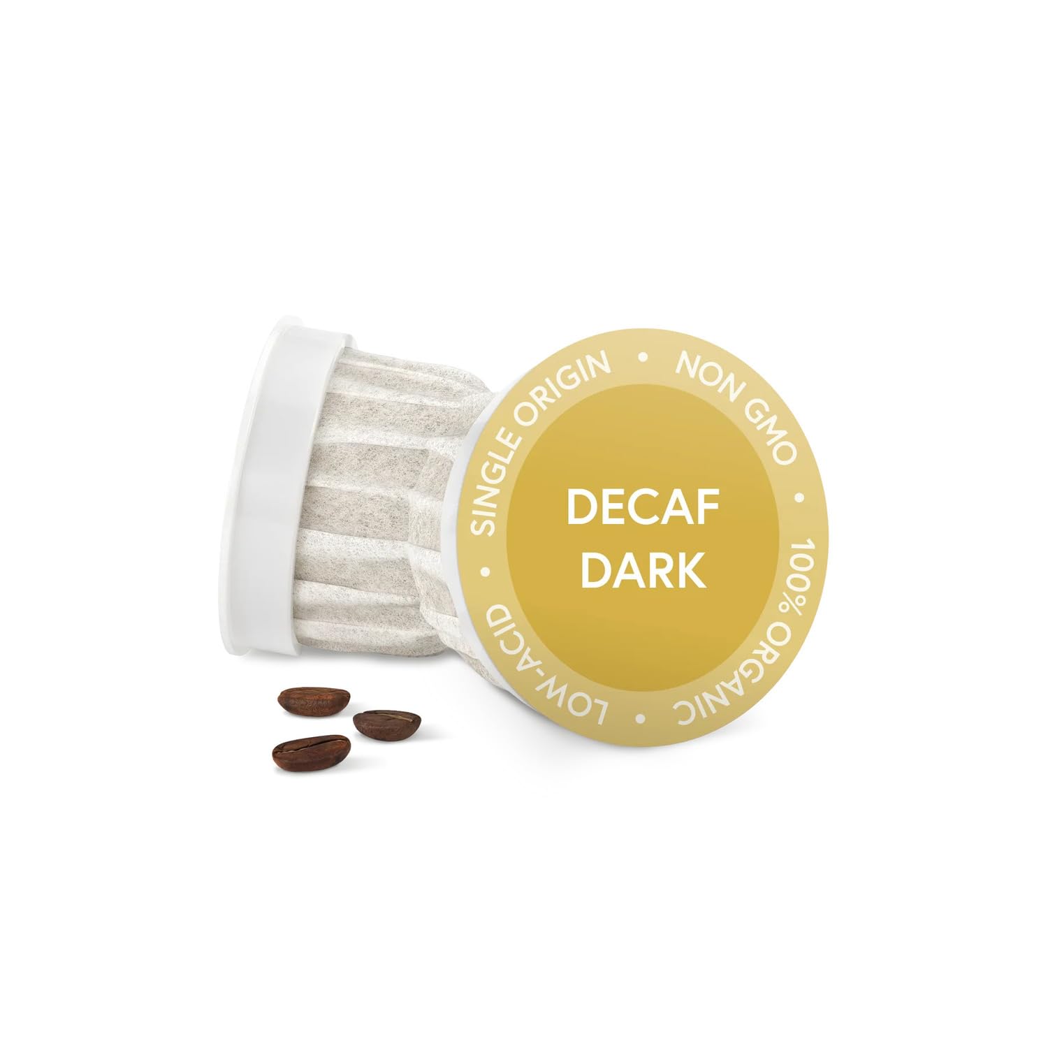 Fabula USDA Organic Coffee Pods for Keurig, Keurig 2 Machines, Medium Roast, Low Acid Coffee K-Cups, 24 Ct, Single Origin - Mold Free - Non-GMO Kcups, Compostable, Biodegradable