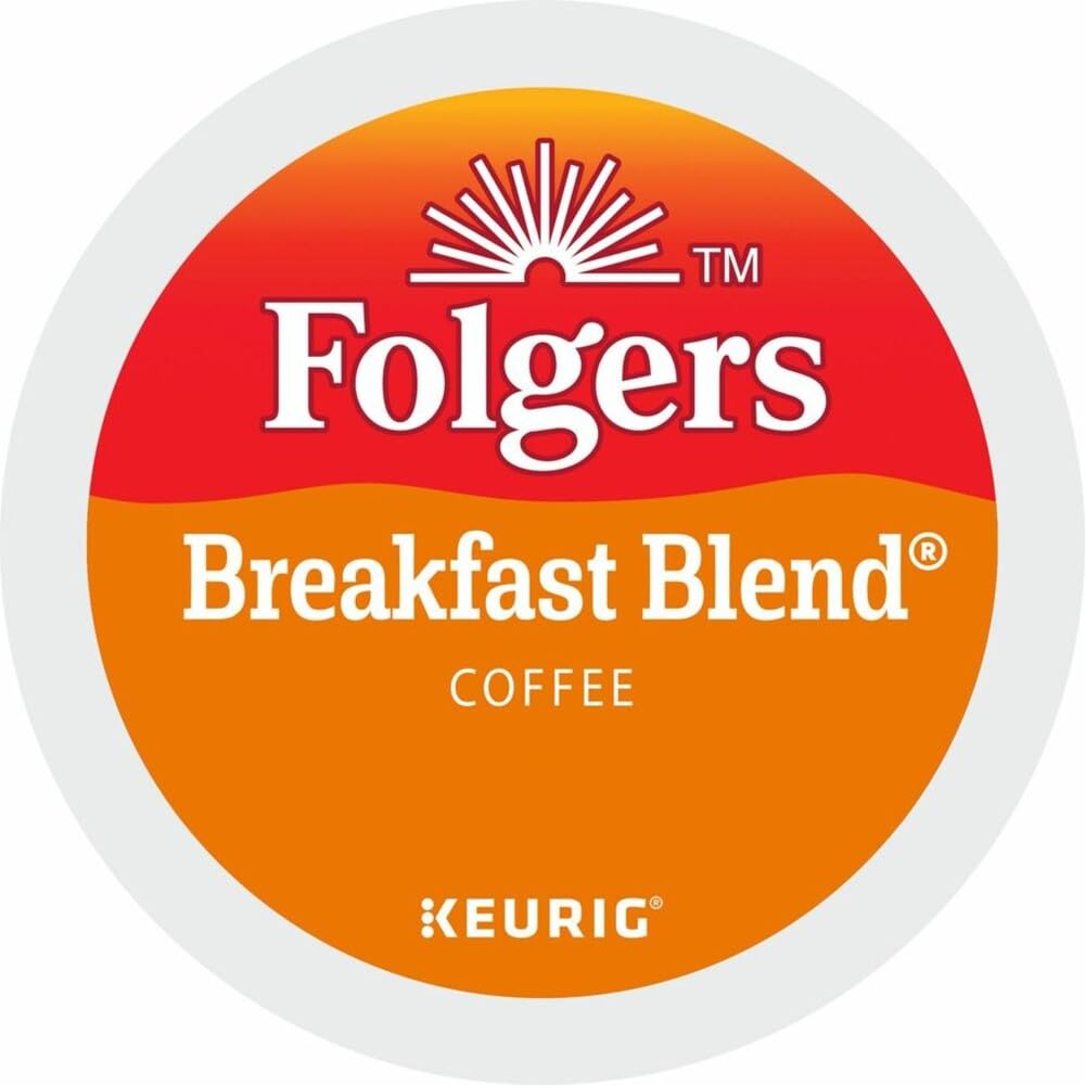 Folgers Black Silk, Dark Roast Coffee, Keurig K-Cup Pods, 12-Count Boxes (Pack of 6)