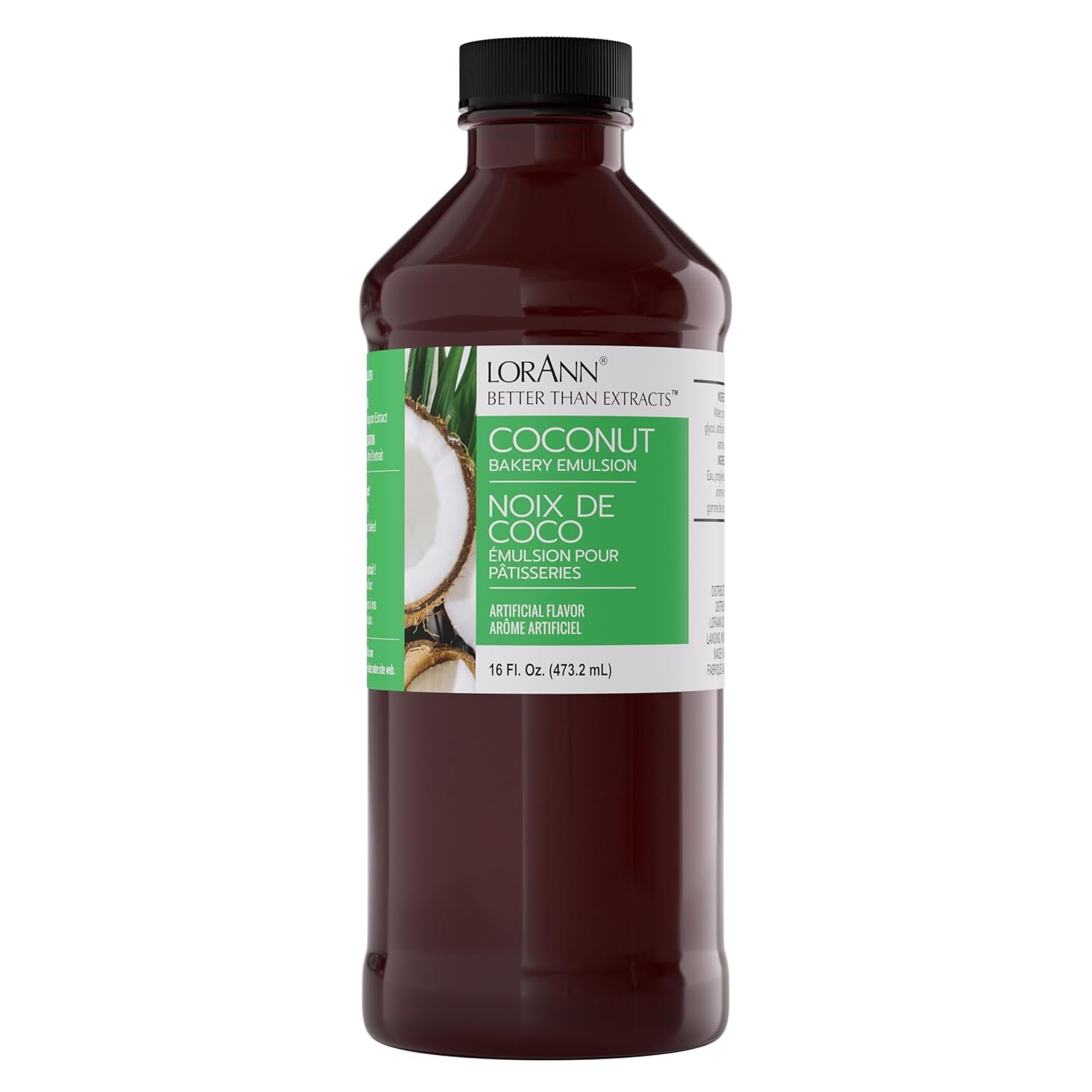 LorAnn Oils Coffee Bakery Emulsion: True Essence, Ideal for Boosting Fruit Tones in Cakes, Cookies & Desserts, Gluten-Free, Keto-Friendly, Extract Substitute Essential for Your Kitchen, 4 Oz
