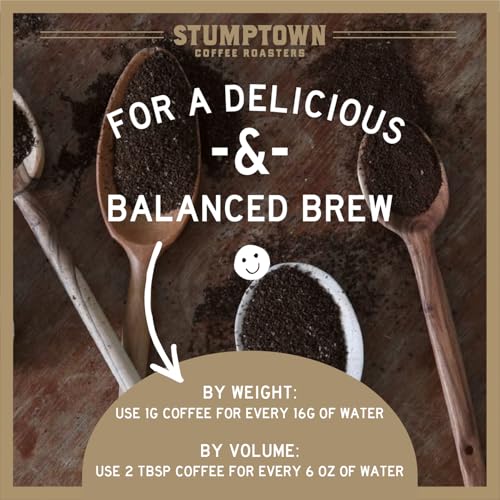 Stumptown Coffee Roasters, Medium Roast Whole Bean Coffee, 100% Arabica Coffee - Hair Bender 12 Ounce Bag with Flavor Notes of Citrus and Dark Chocolate