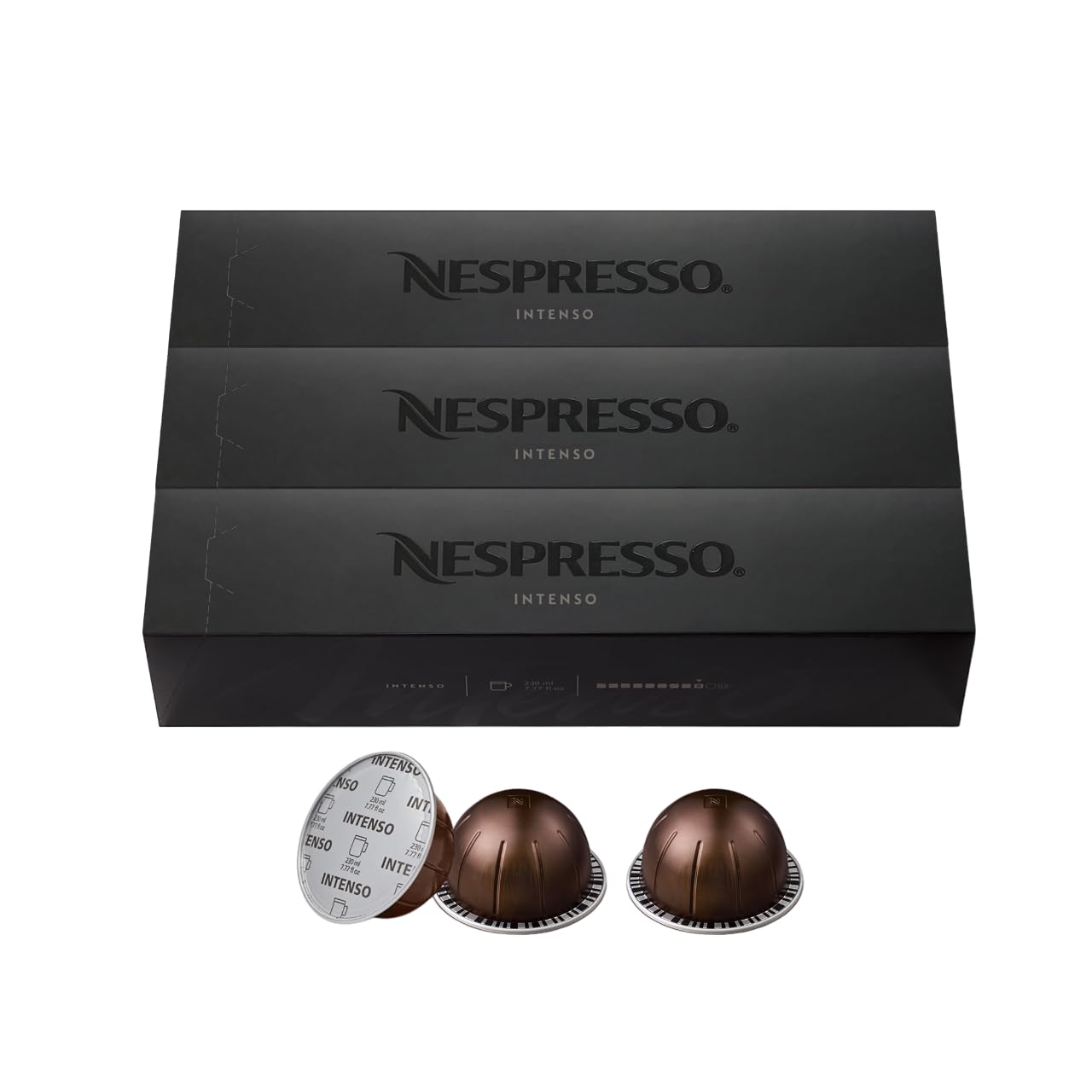 Nespresso Capsules Vertuo, Melozio, Medium Roast Coffee, 30-Count Coffee Pods, Brews 7.8oz.