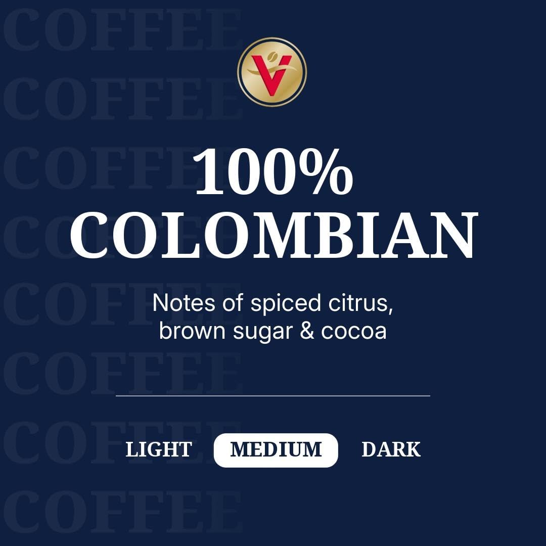 Victor Allen's Coffee Variety Pack (Morning Blend, 100% Colombian, Donut Shop Blend, French Roast), 42 Count, Single Serve Coffee Pods for Keurig K-Cup Brewers