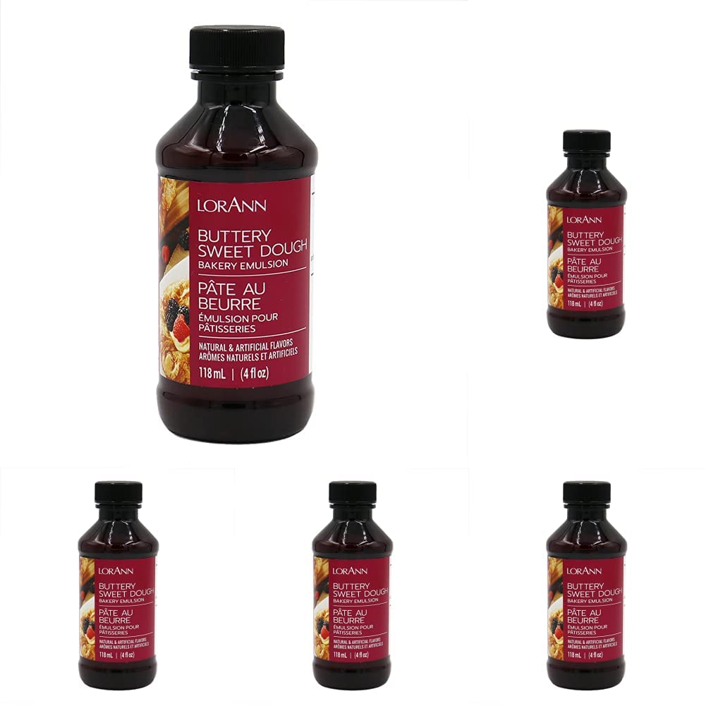LorAnn Oils Coffee Bakery Emulsion: True Essence, Ideal for Boosting Fruit Tones in Cakes, Cookies & Desserts, Gluten-Free, Keto-Friendly, Extract Substitute Essential for Your Kitchen, 4 Oz