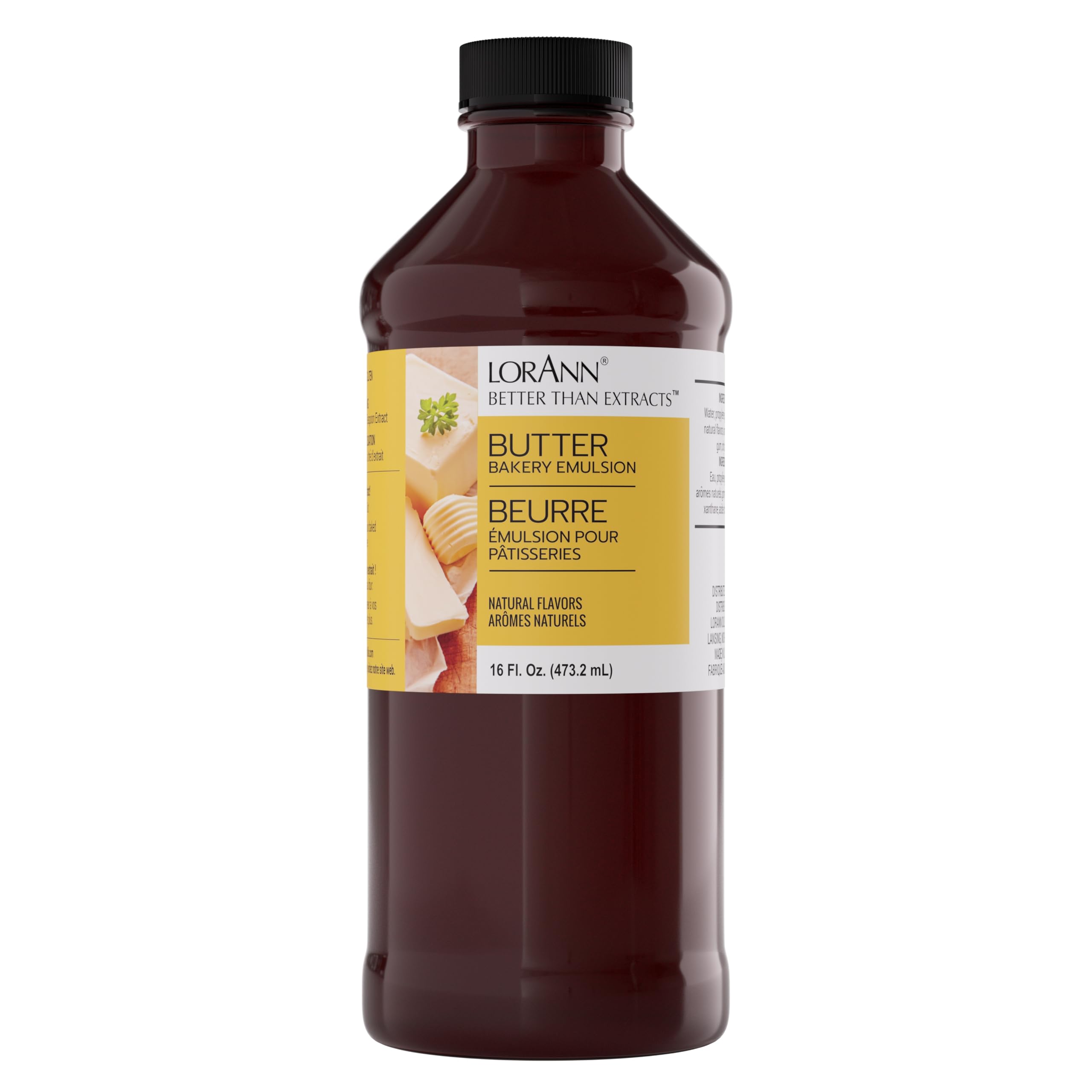 LorAnn Oils Coffee Bakery Emulsion: True Essence, Ideal for Boosting Fruit Tones in Cakes, Cookies & Desserts, Gluten-Free, Keto-Friendly, Extract Substitute Essential for Your Kitchen, 4 Oz