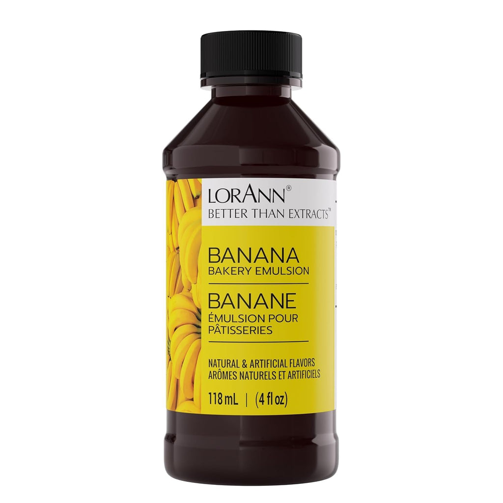 LorAnn Oils Coffee Bakery Emulsion: True Essence, Ideal for Boosting Fruit Tones in Cakes, Cookies & Desserts, Gluten-Free, Keto-Friendly, Extract Substitute Essential for Your Kitchen, 4 Oz