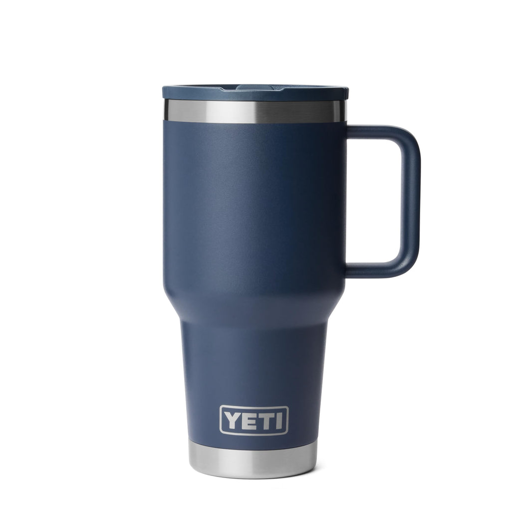 YETI Rambler 30 oz Travel Mug, Stainless Steel, Vacuum Insulated with Stronghold Lid
