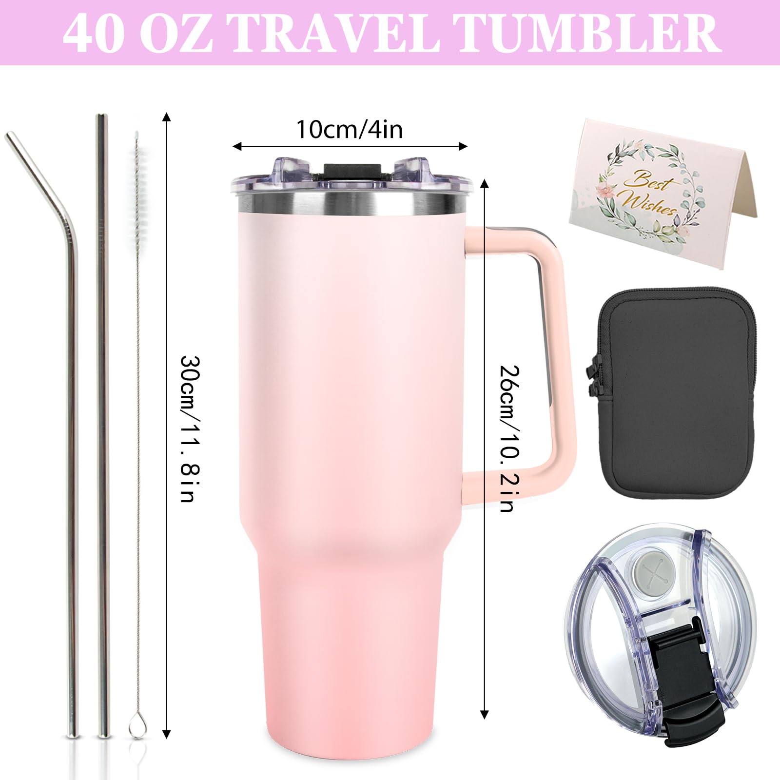Personalized Tumbler Custom Coffee Tumbler Laser Engrave with Name 20 Oz Stainless Steel Travel Tumbler Cup Mug Personalized Gifts for Birthday Christmas Anniversary for Men Women Kids