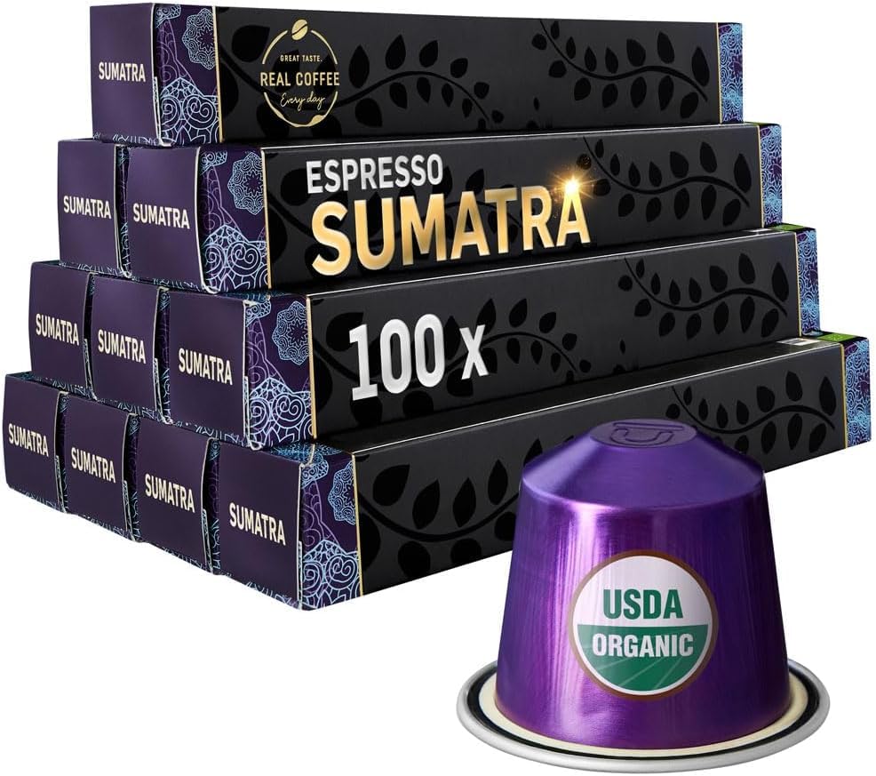 Mixed Variety Pack for Nespresso | 100 Test Winning Aluminum Capsules | 9 Distinctive Italian Flavors | 100% Nespresso Compatible Pods