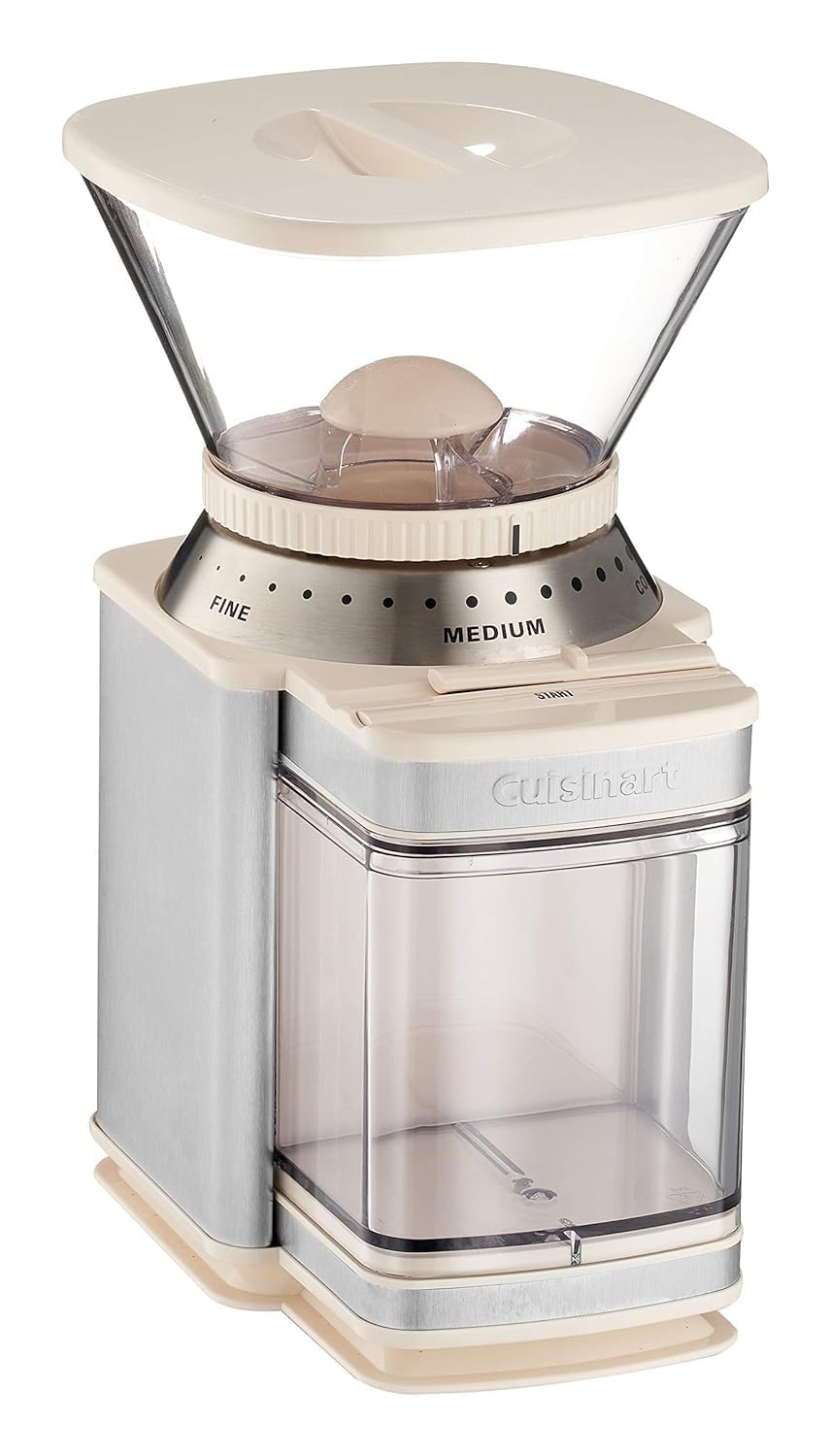 Cuisinart Coffee Grinder, Electric One-Touch Automatic Burr Coffee Grinder with 18-Position Grind Selector, Cup Size Selector for 4 – 18 Cups, DBM-8P1, Black Stainless