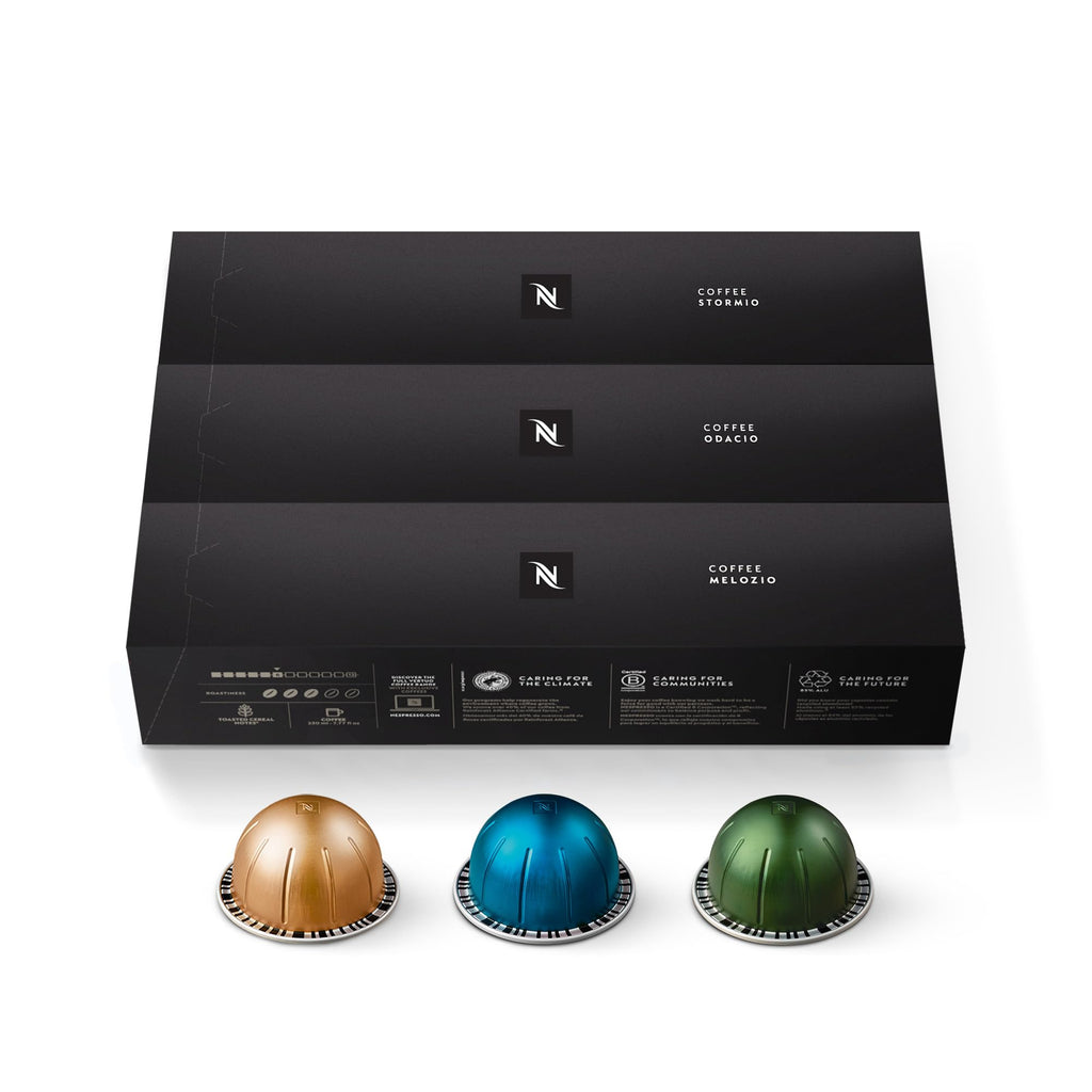 Nespresso Capsules Vertuo, Melozio, Medium Roast Coffee, 30-Count Coffee Pods, Brews 7.8oz.