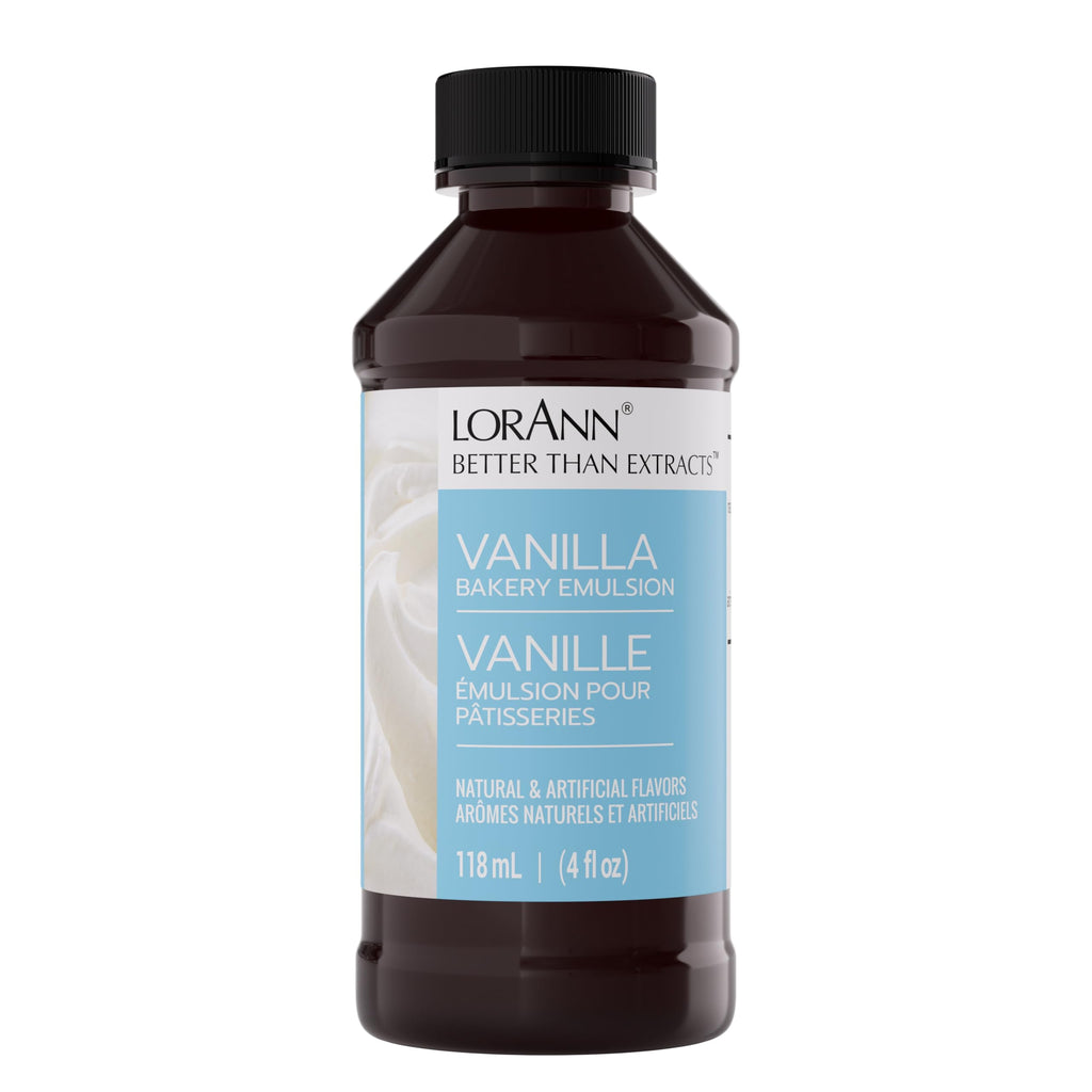 LorAnn Oils Coffee Bakery Emulsion: True Essence, Ideal for Boosting Fruit Tones in Cakes, Cookies & Desserts, Gluten-Free, Keto-Friendly, Extract Substitute Essential for Your Kitchen, 4 Oz