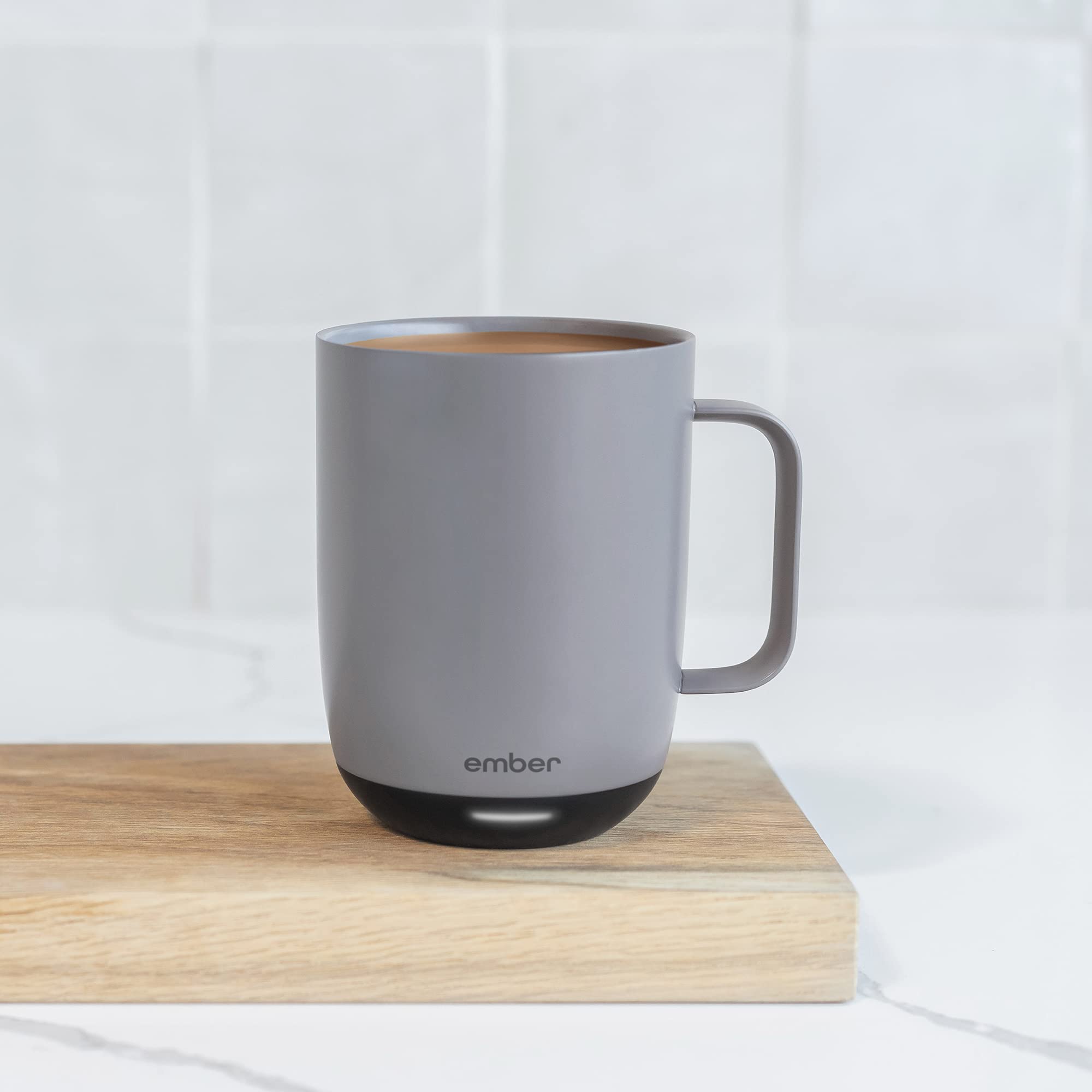 Ember Temperature Control Smart Mug 2, 14 Oz, App-Controlled Heated Coffee Mug with 80 Min Battery Life and Improved Design, Black