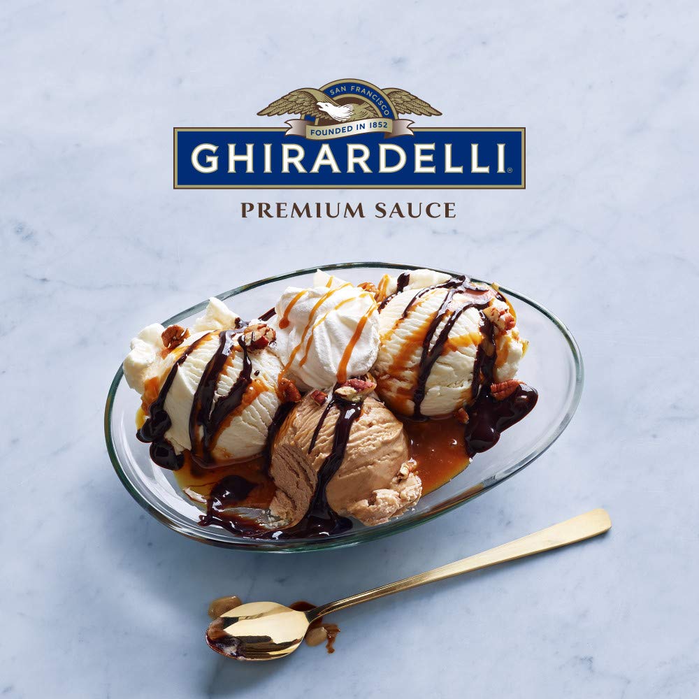 Ghirardelli Caramel Sauce Squeeze Bottle, 16 oz (Pack of 1)