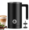 4-in-1 Electric Milk Frother & Steamer – Automatic Frother Machine, Barista-Style Hot & Cold Foam for Lattes, Cappuccinos, Iced Coffee, Quiet, One-Touch, Easy to Clean