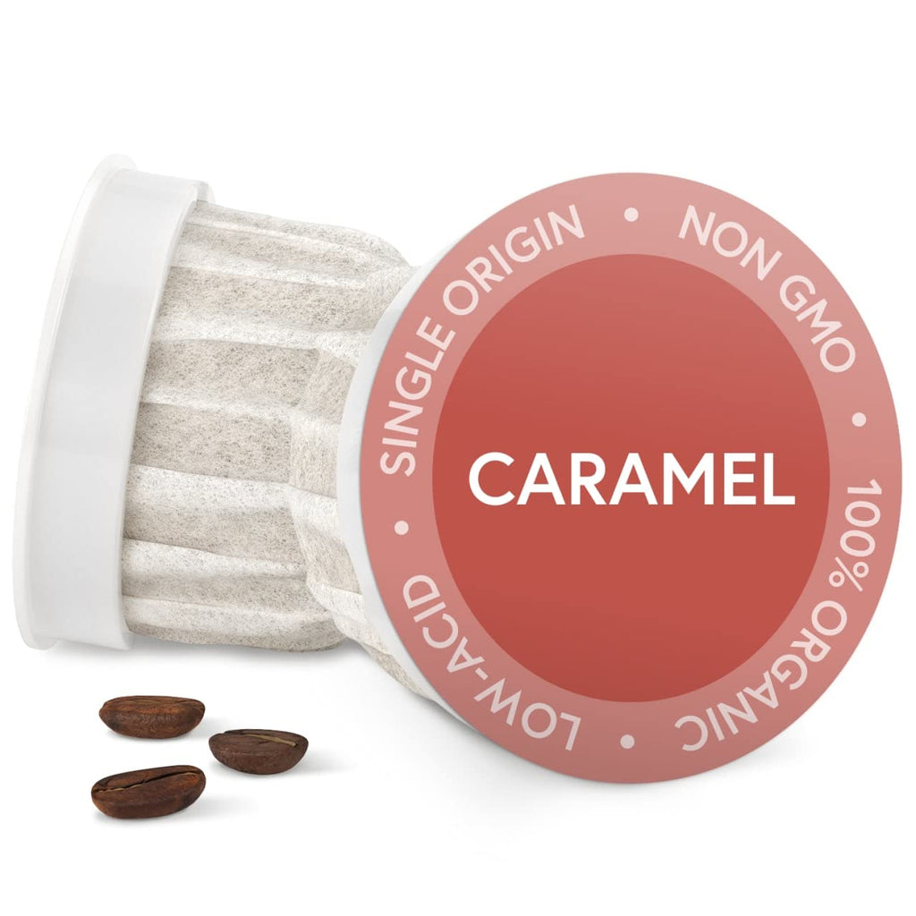 Fabula USDA Organic Coffee Pods for Keurig, Keurig 2 Machines, Medium Roast, Low Acid Coffee K-Cups, 24 Ct, Single Origin - Mold Free - Non-GMO Kcups, Compostable, Biodegradable
