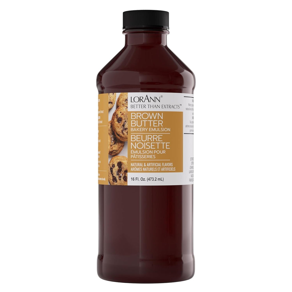 LorAnn Oils Coffee Bakery Emulsion: True Essence, Ideal for Boosting Fruit Tones in Cakes, Cookies & Desserts, Gluten-Free, Keto-Friendly, Extract Substitute Essential for Your Kitchen, 4 Oz