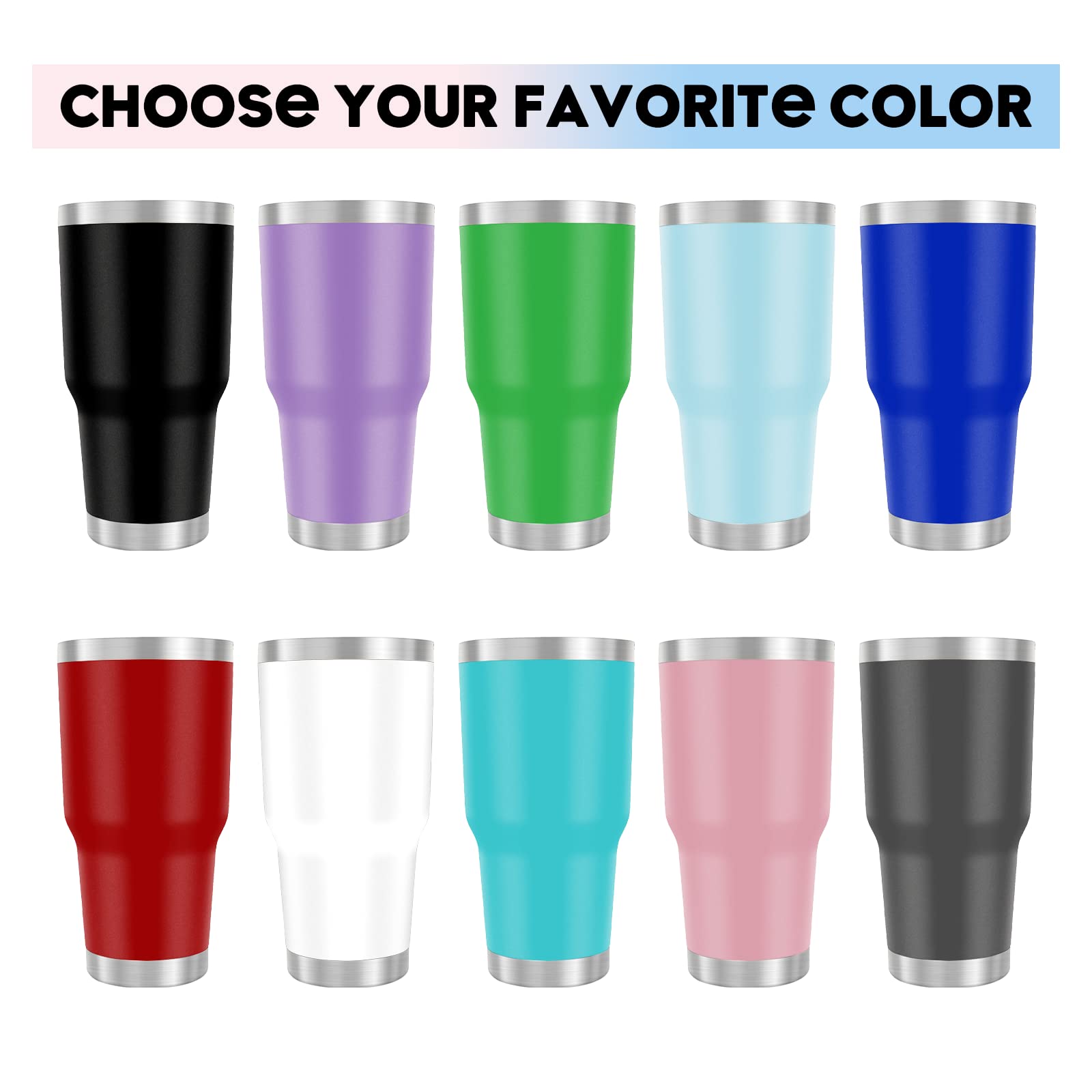 Personalized Tumbler Custom Coffee Tumbler Laser Engrave with Name 20 Oz Stainless Steel Travel Tumbler Cup Mug Personalized Gifts for Birthday Christmas Anniversary for Men Women Kids