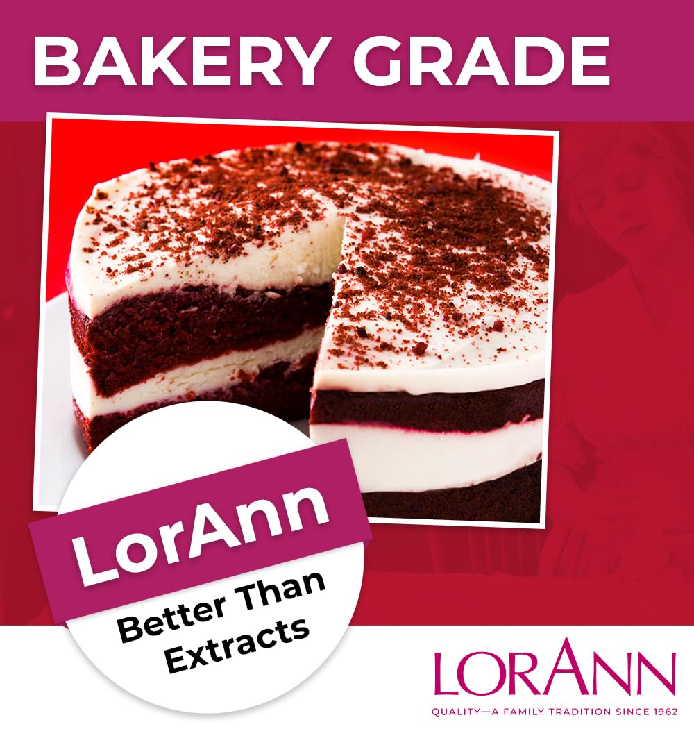 LorAnn Oils Coffee Bakery Emulsion: True Essence, Ideal for Boosting Fruit Tones in Cakes, Cookies & Desserts, Gluten-Free, Keto-Friendly, Extract Substitute Essential for Your Kitchen, 4 Oz