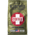Black Rifle Coffee Company Just Black, 18oz Bag, Ground Coffee Medium Roast - Roasted Blend Made from Arabica Beans - Colombian & Brazilian Beans - Veteran Founded & American Made