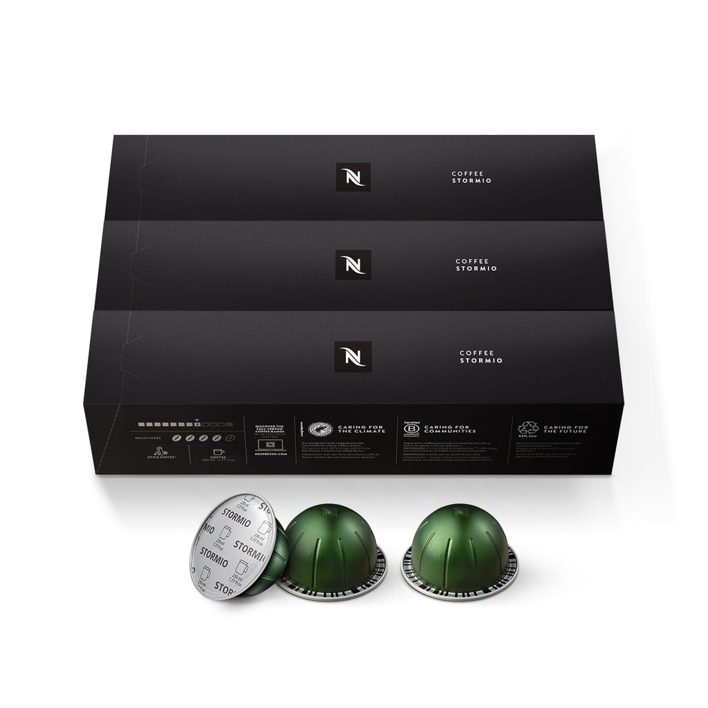 Nespresso Capsules Vertuo, Melozio, Medium Roast Coffee, 30-Count Coffee Pods, Brews 7.8oz.