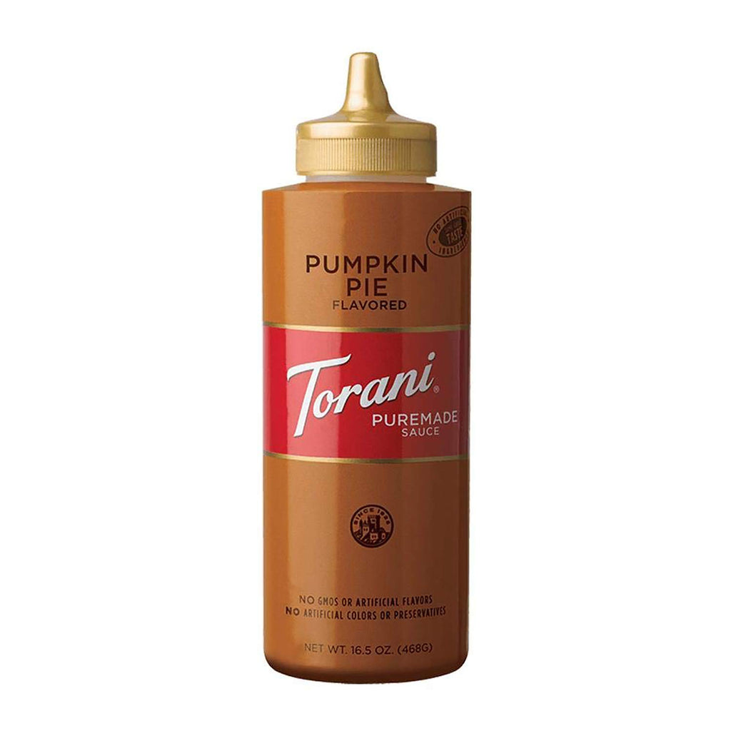 Torani Puremade Dessert & Drink Sauce Variety Pack, Chocolate Caramel, Dark Chocolate, White Chocolate & Caramel, 16.5 fl oz (Set of 4)