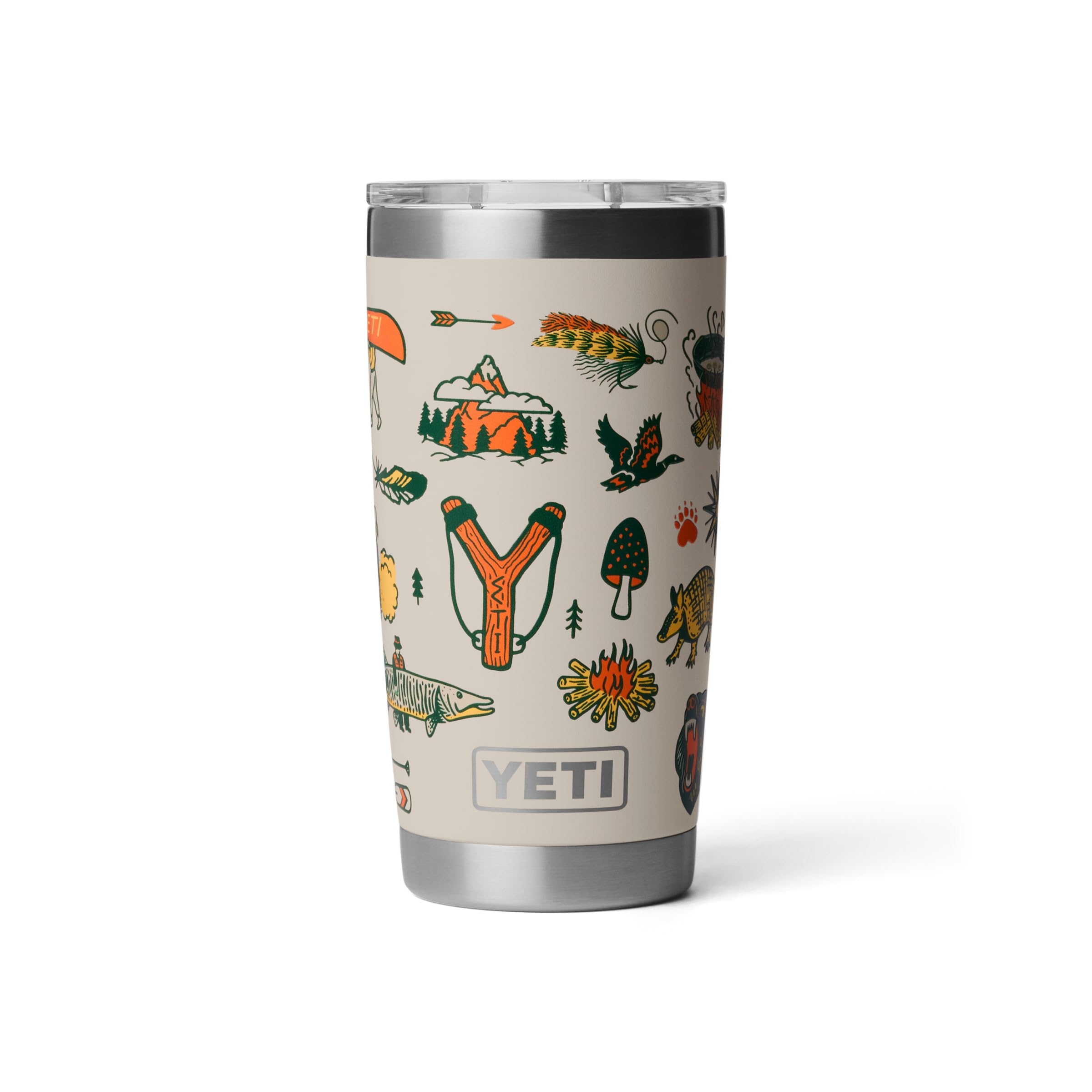 YETI Rambler 20 oz Stainless Steel Vacuum Insulated Tumbler w/MagSlider Lid