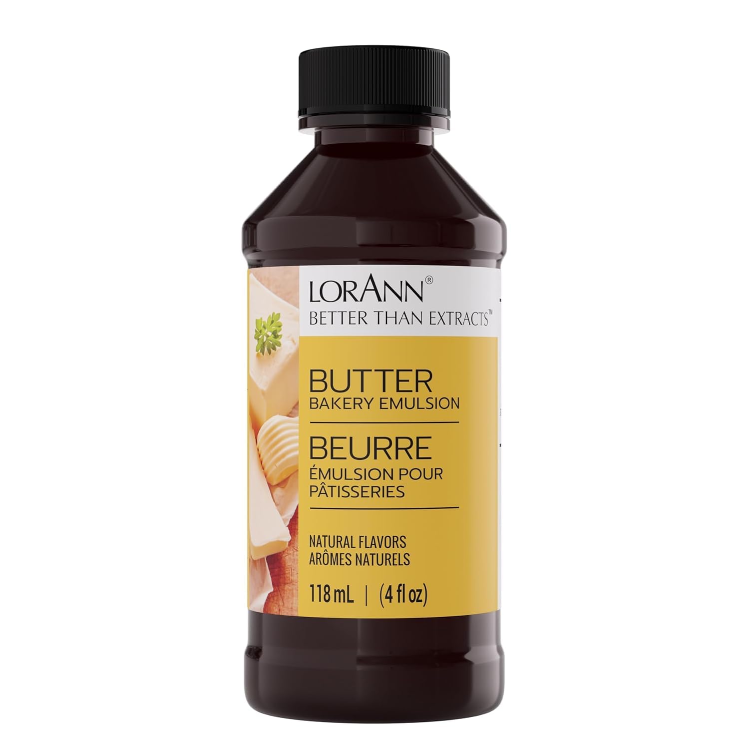 LorAnn Oils Coffee Bakery Emulsion: True Essence, Ideal for Boosting Fruit Tones in Cakes, Cookies & Desserts, Gluten-Free, Keto-Friendly, Extract Substitute Essential for Your Kitchen, 4 Oz