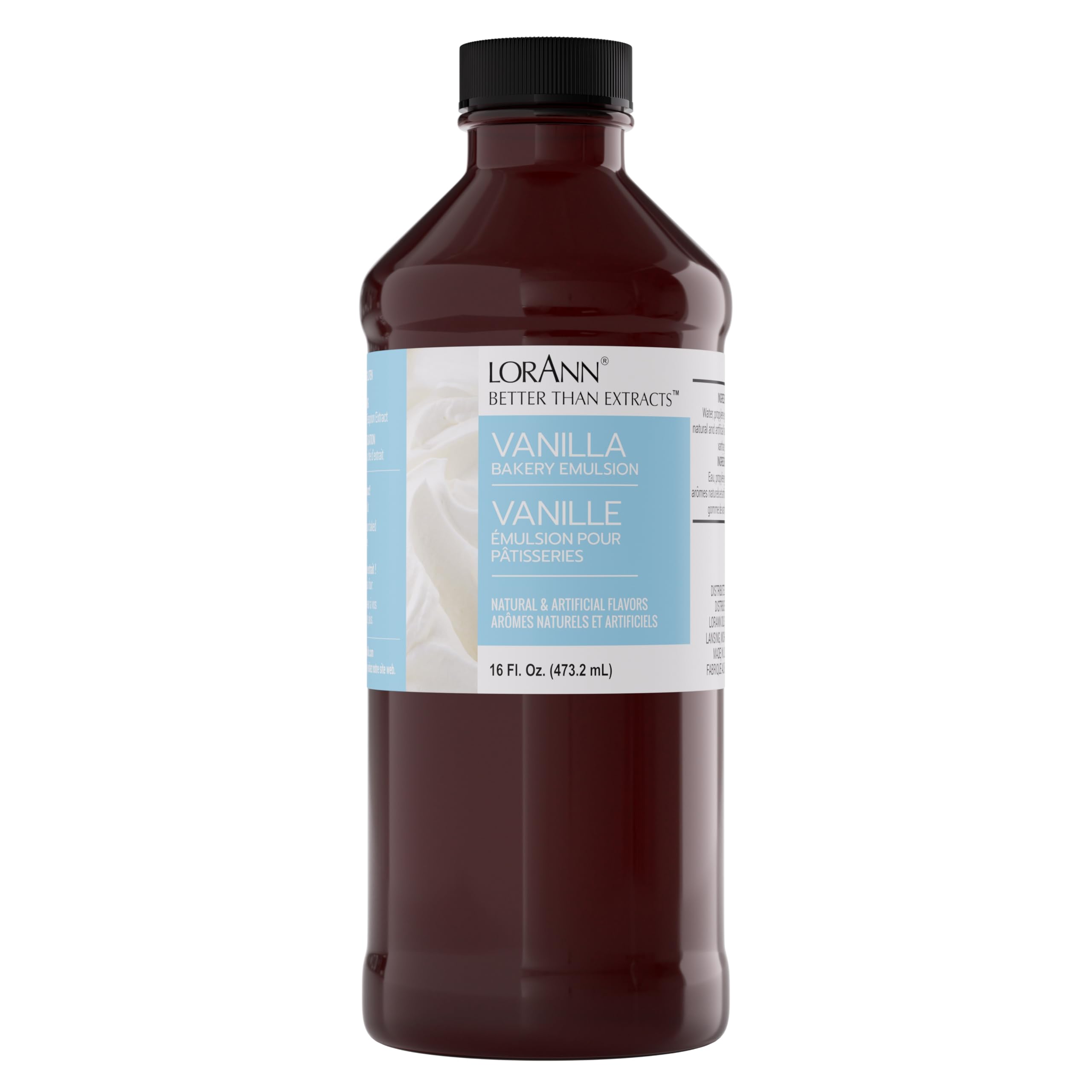 LorAnn Oils Coffee Bakery Emulsion: True Essence, Ideal for Boosting Fruit Tones in Cakes, Cookies & Desserts, Gluten-Free, Keto-Friendly, Extract Substitute Essential for Your Kitchen, 4 Oz