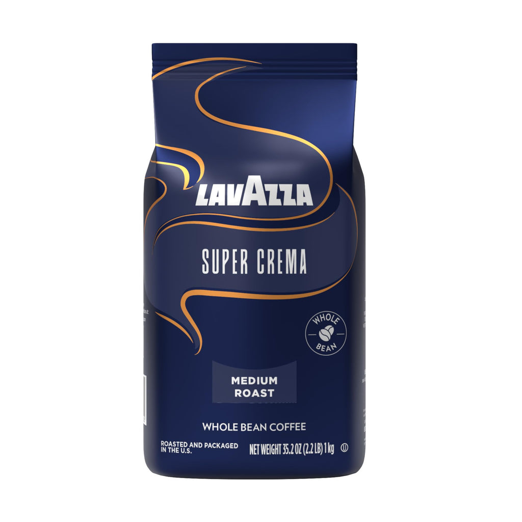 Lavazza Espresso Whole Bean Coffee, Medium Roast, 100% Arabica, 2.2 lb Bag (Pack of 1)