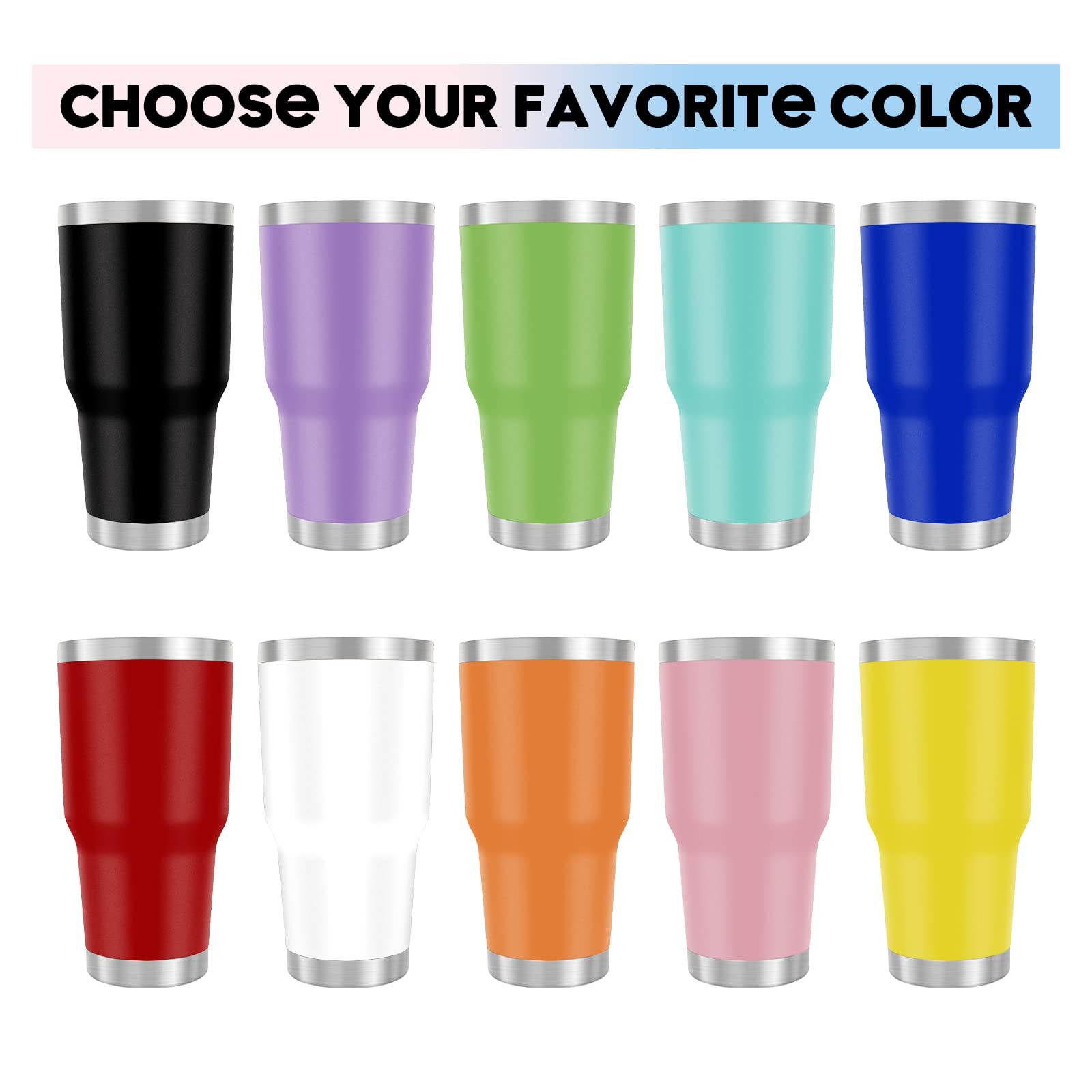 Personalized Tumbler Custom Coffee Tumbler Laser Engrave with Name 20 Oz Stainless Steel Travel Tumbler Cup Mug Personalized Gifts for Birthday Christmas Anniversary for Men Women Kids