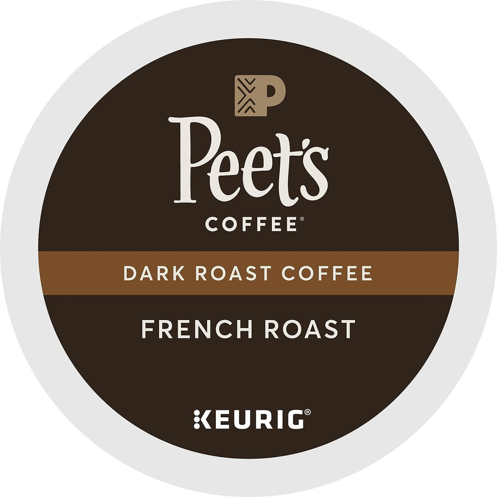 Peet's Coffee, Dark Roast Keurig K-Cup Pods, 100% Arabica Coffee - Major Dickason's Blend 75 Count (1 Box of 75 Pods)