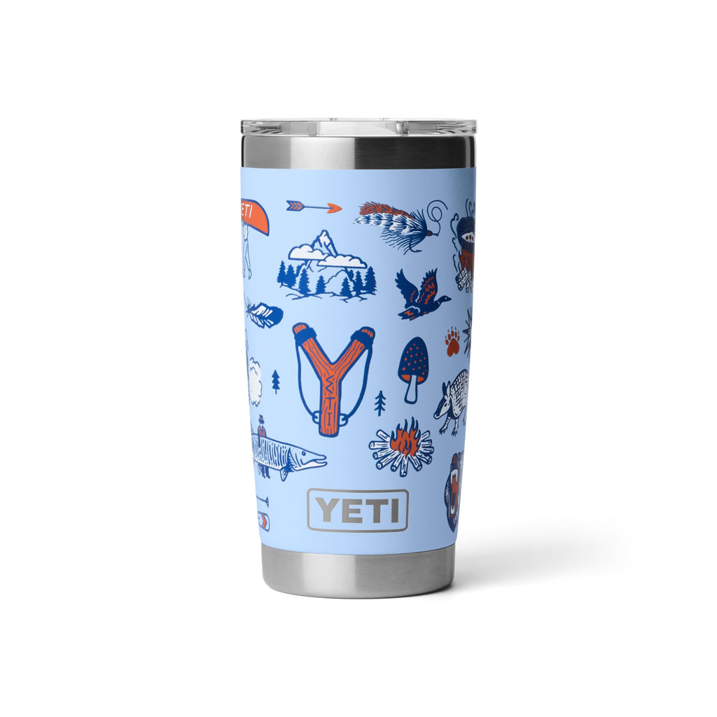 YETI Rambler 20 oz Stainless Steel Vacuum Insulated Tumbler w/MagSlider Lid