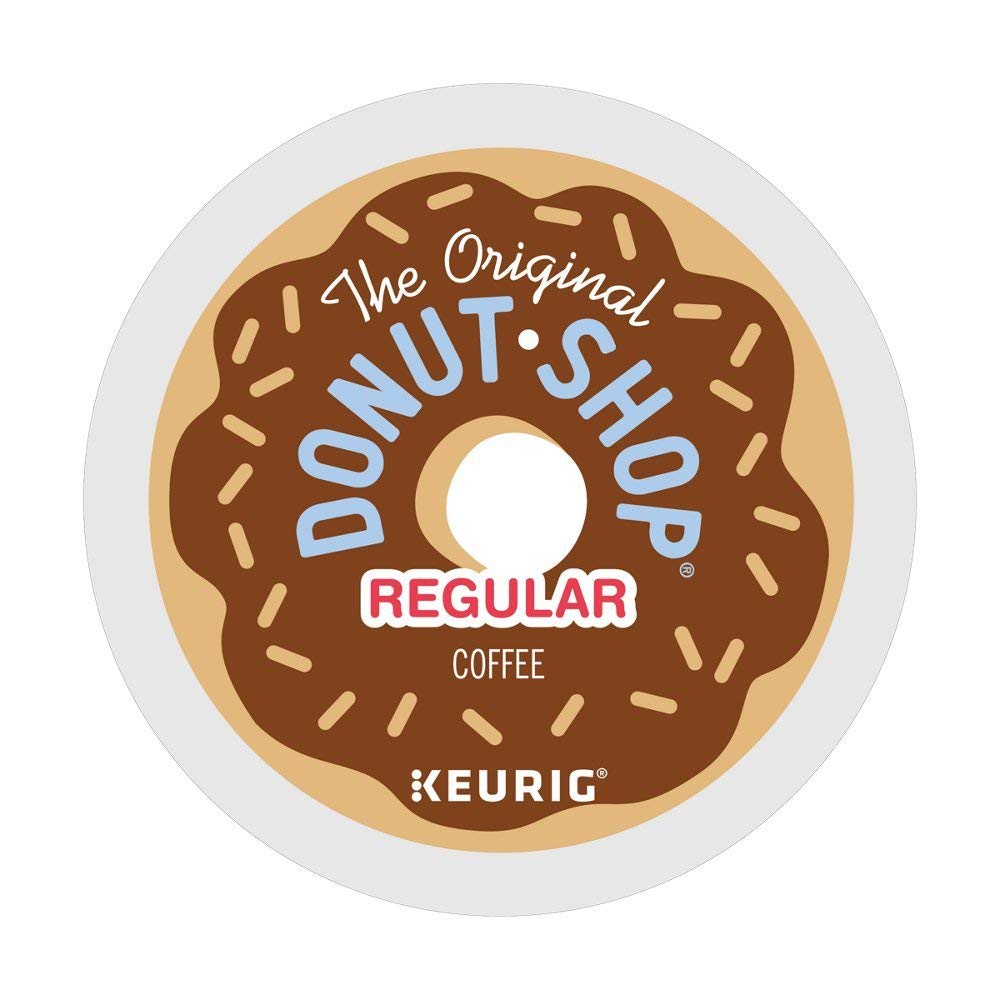 The Original Donut Shop Regular Keurig Single-Serve K-Cup Pods, Medium Roast Coffee, 72 Count