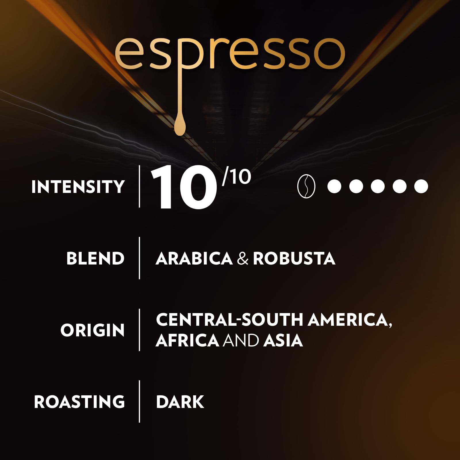Lavazza Espresso Whole Bean Coffee, Medium Roast, 100% Arabica, 2.2 lb Bag (Pack of 1)