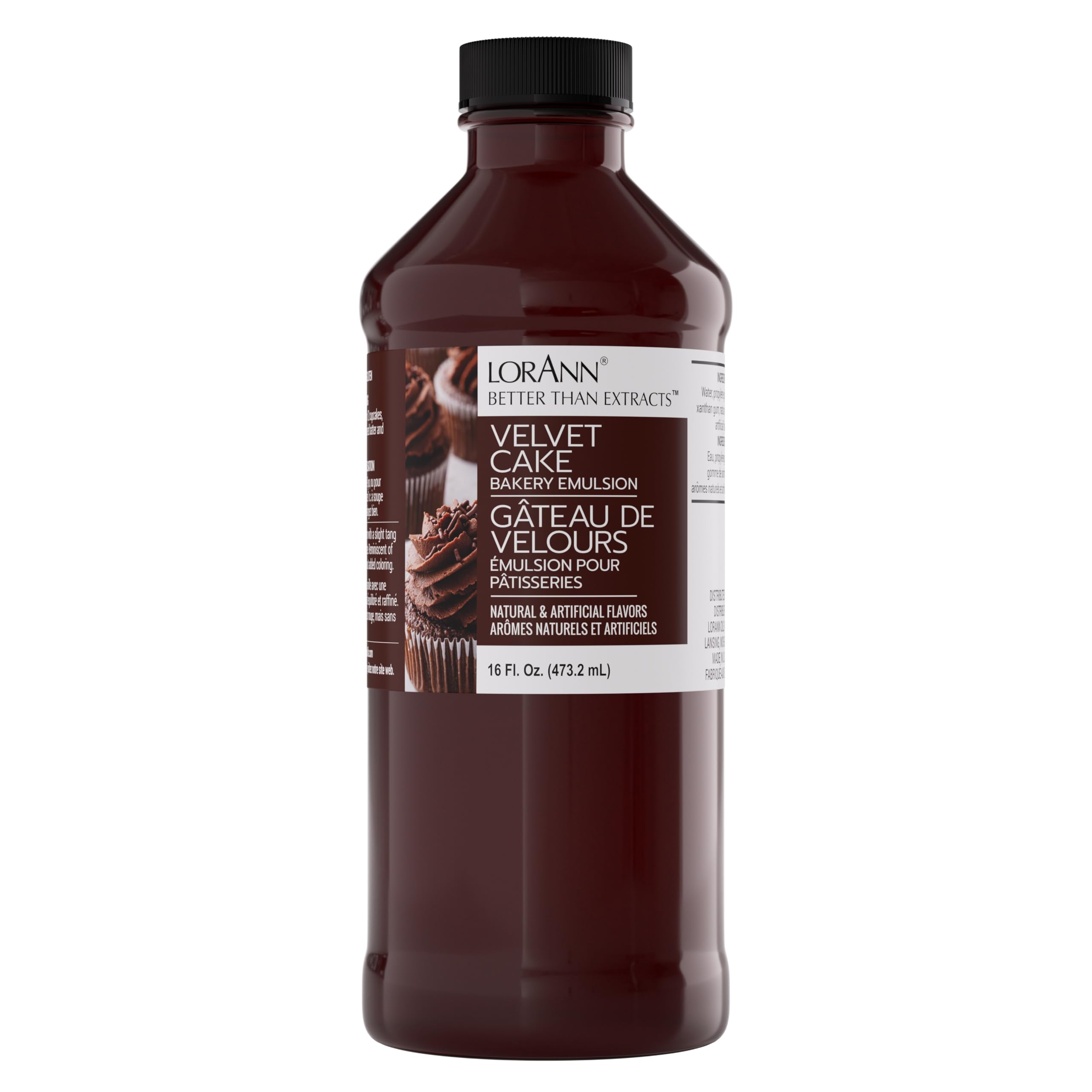 LorAnn Oils Coffee Bakery Emulsion: True Essence, Ideal for Boosting Fruit Tones in Cakes, Cookies & Desserts, Gluten-Free, Keto-Friendly, Extract Substitute Essential for Your Kitchen, 4 Oz