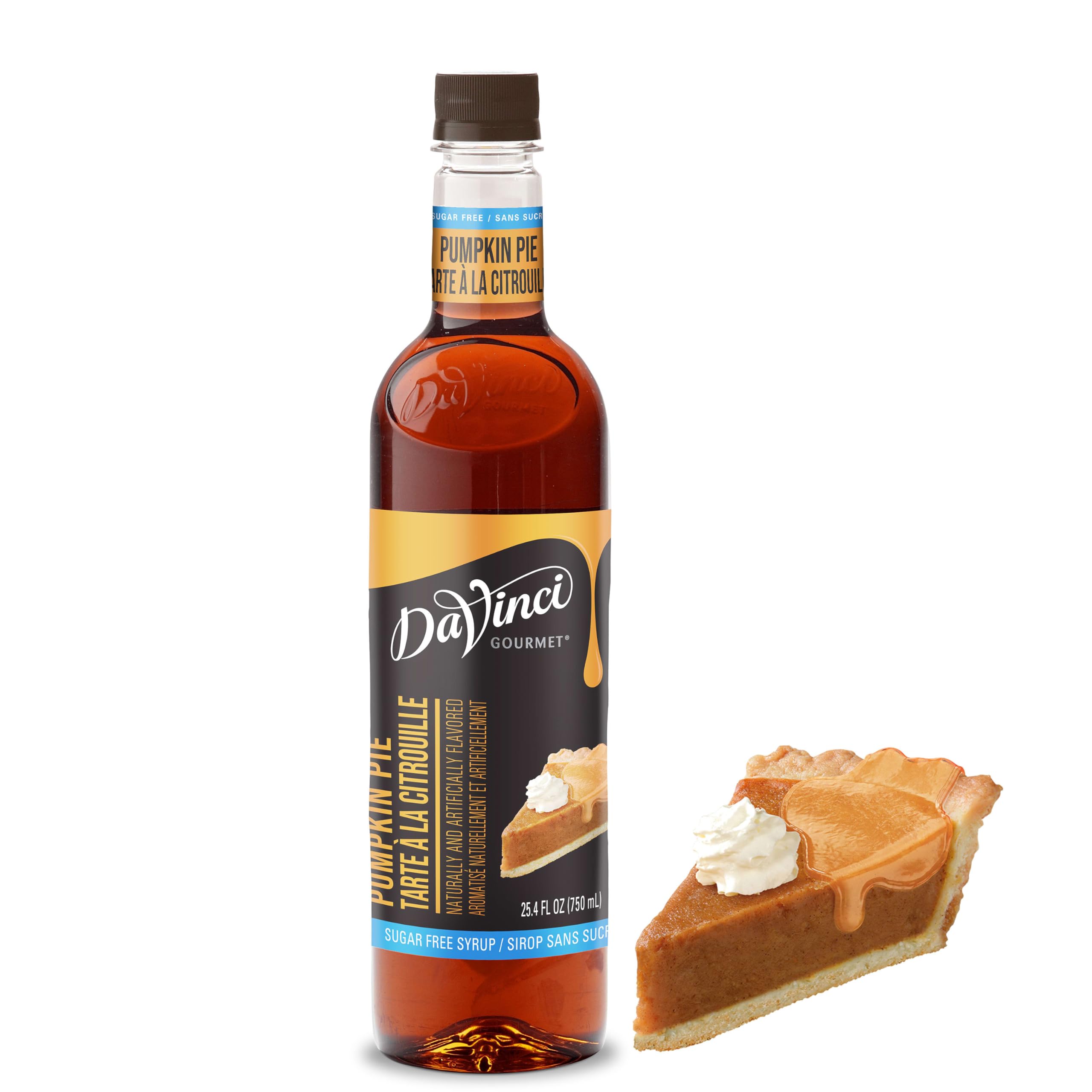 DaVinci Gourmet Sugar-Free Caramel Syrup, 25.4 Fluid Ounces (Pack of 1)