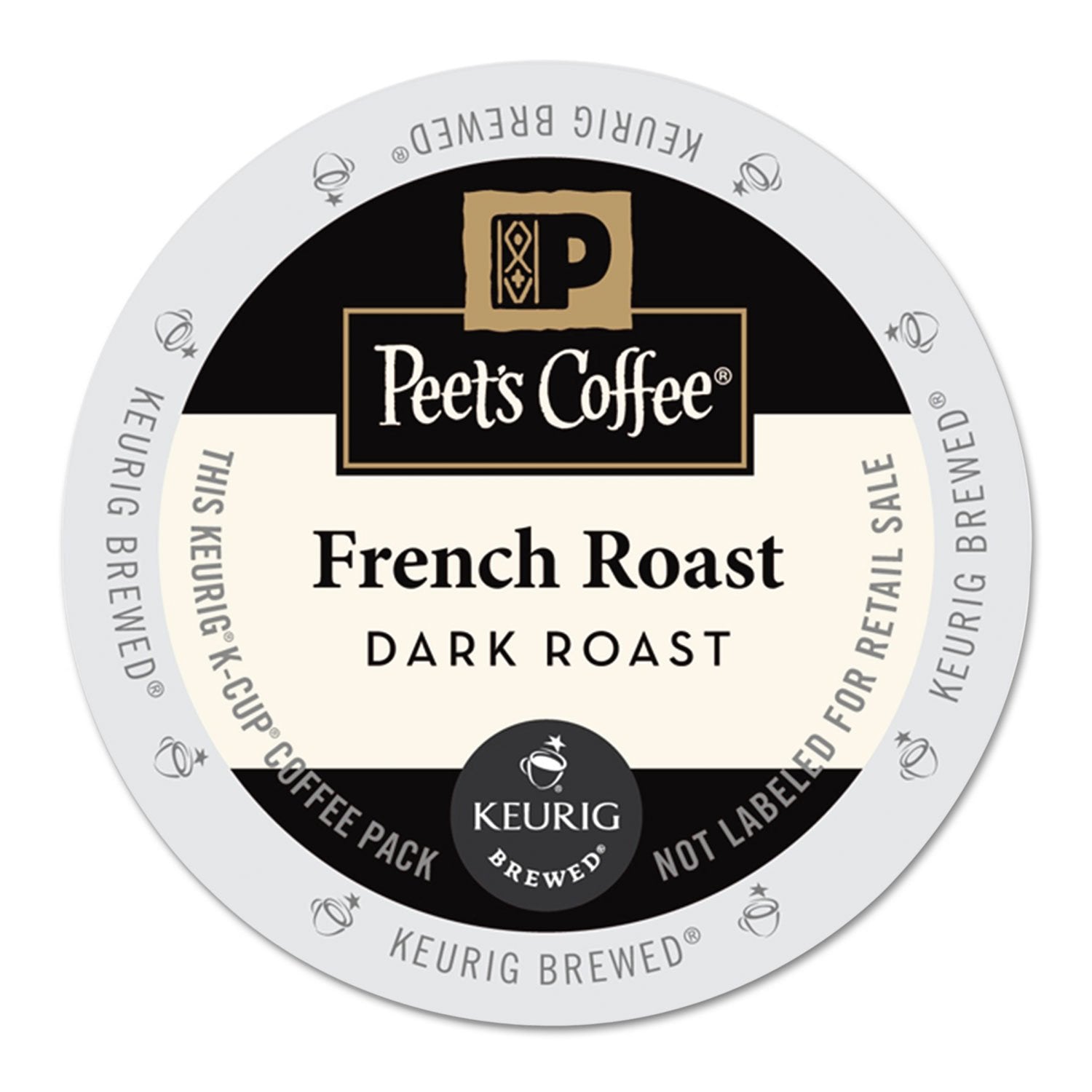 Peet's Coffee, Dark Roast Keurig K-Cup Pods, 100% Arabica Coffee - Major Dickason's Blend 75 Count (1 Box of 75 Pods)