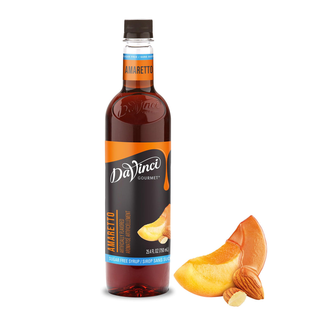 DaVinci Gourmet Sugar-Free Caramel Syrup, 25.4 Fluid Ounces (Pack of 1)