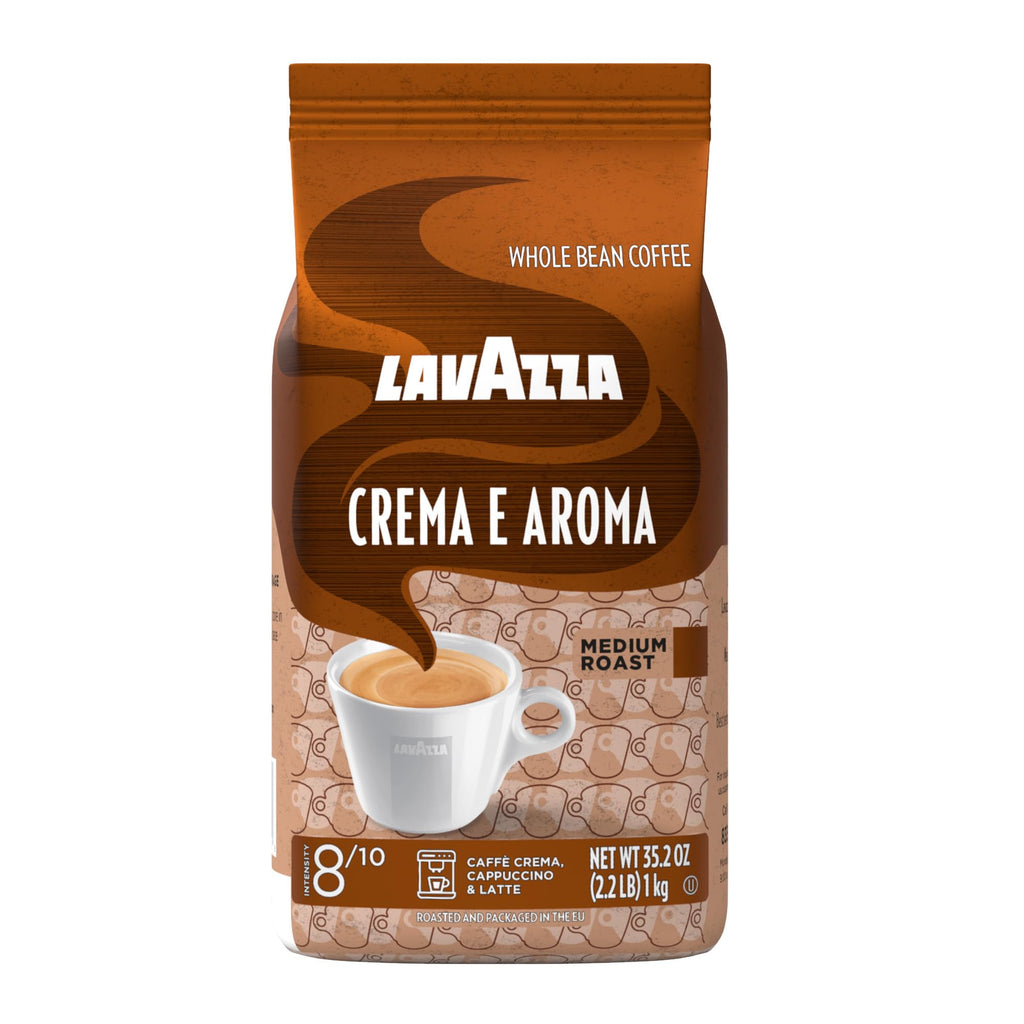 Lavazza Espresso Whole Bean Coffee, Medium Roast, 100% Arabica, 2.2 lb Bag (Pack of 1)