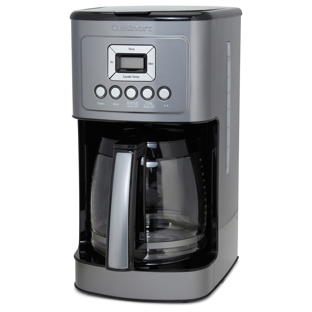 Cuisinart 14-Cup Coffee Maker, Programmable PerfecTemp Glass Carafe Coffee Machine with 1-4 Cup Setting, Brew Strength Control and Pause, Stainless Steel, DCC-3200NAS