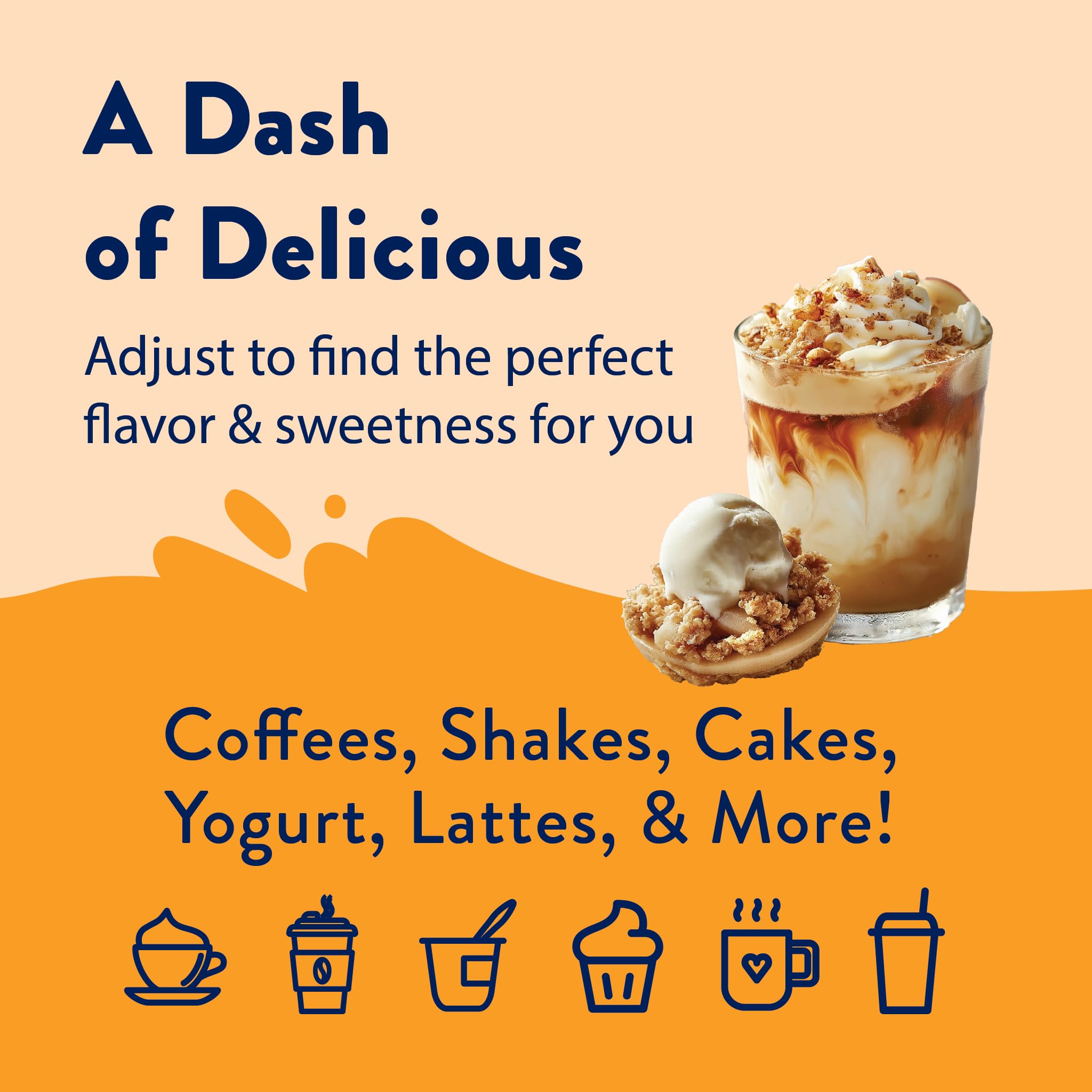 Jordan's Skinny Mixes Sugar Free Coffee Syrup, Holiday Fall Syrup Trio Coffee Flavoring Syrup, Zero Calorie Drink Mix for Lattes, Baking, Protein Shake, Dairy & Gluten Free, Kosher,12.7 Fl Oz, 3 Pack
